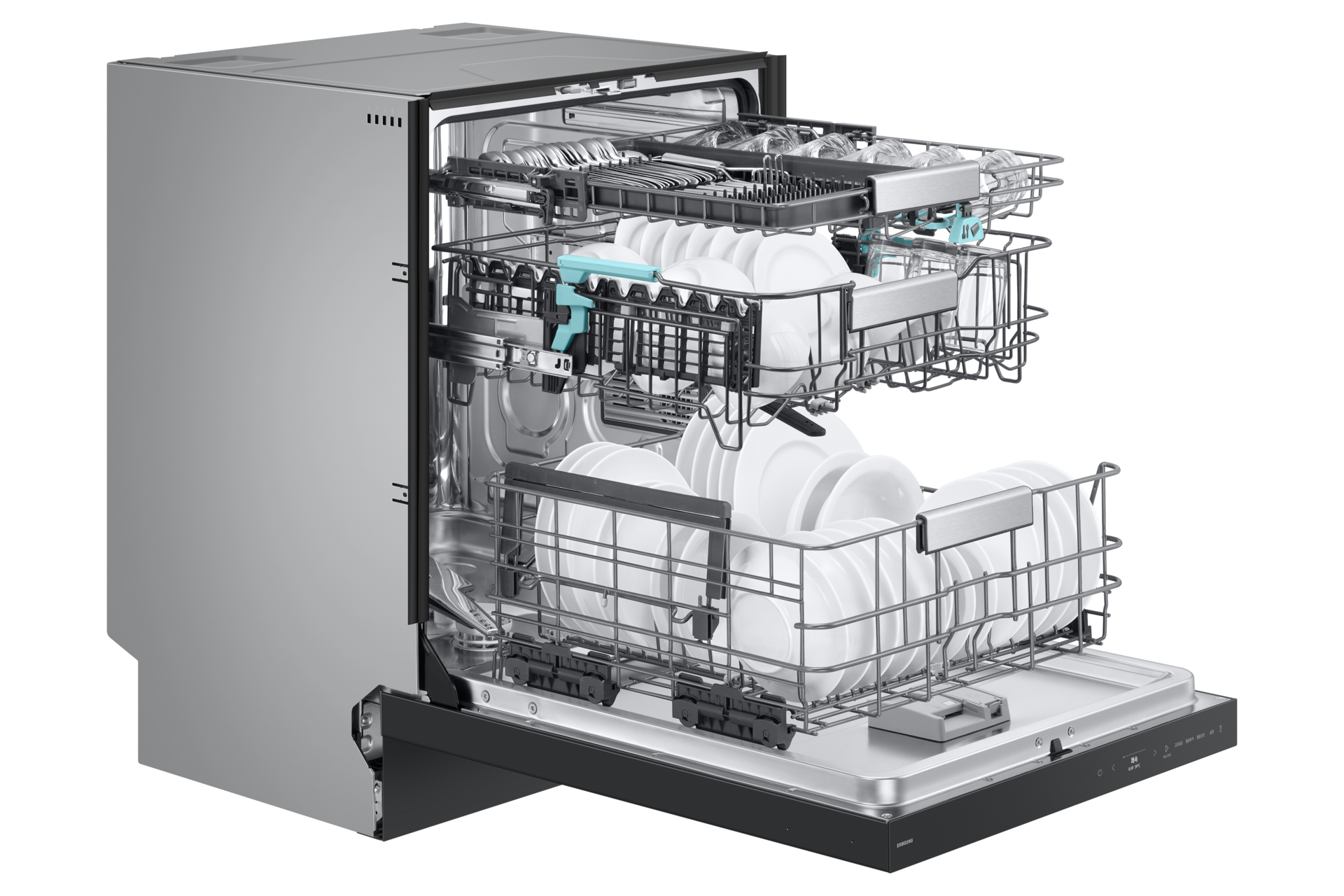 BESPOKE AI 식기세척기 빌트인 14인용 (열풍건조) 여섯번째 이미지