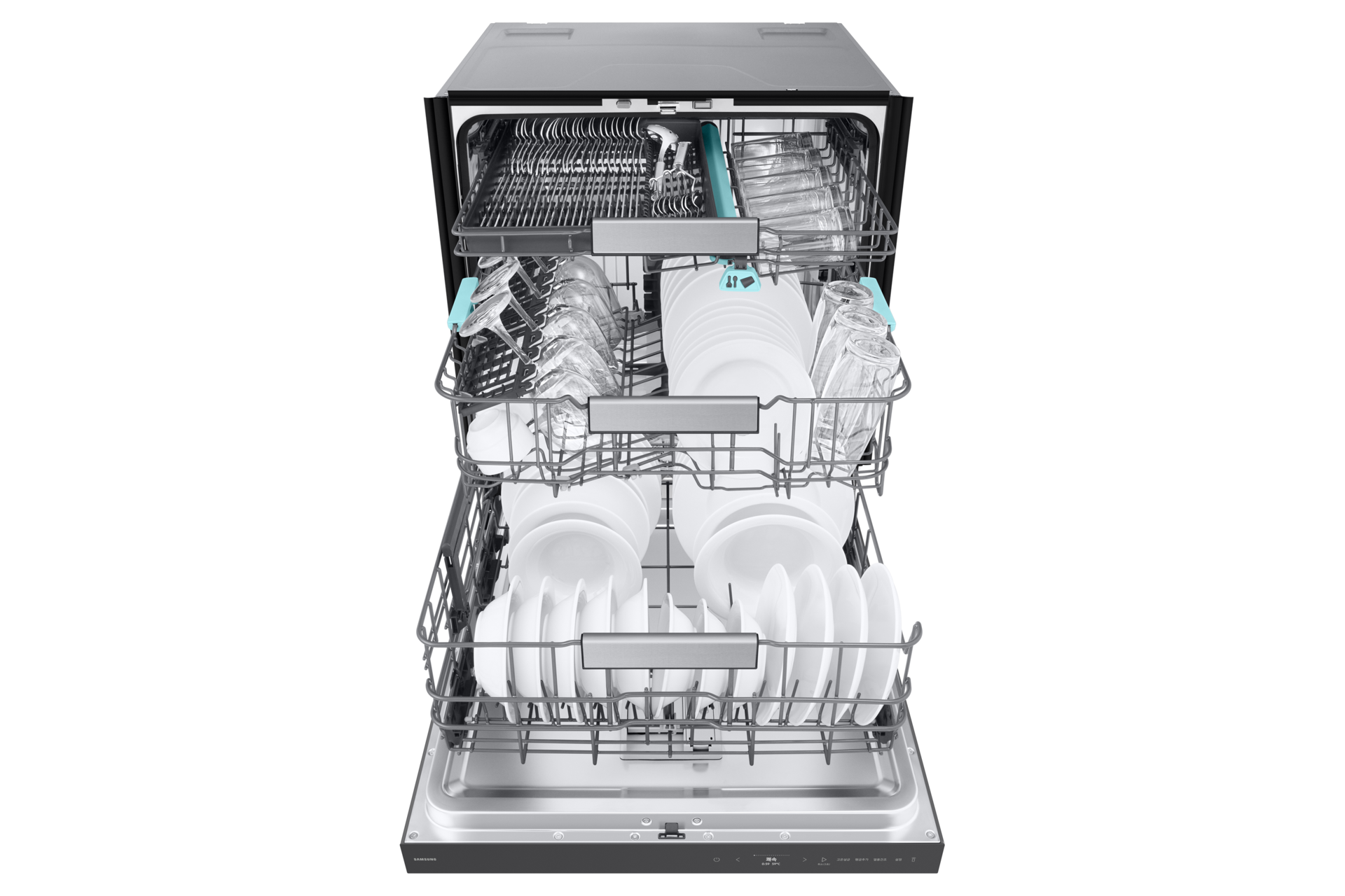 BESPOKE AI 식기세척기 Infinite Line 빌트인 14인용(열풍건조, 필터 내장형) 네번째 이미지
