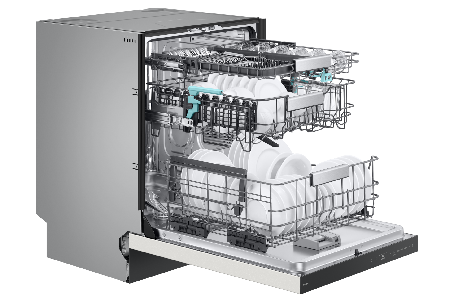 BESPOKE AI 식기세척기 빌트인 14인용 (열풍건조) 여섯번째 이미지