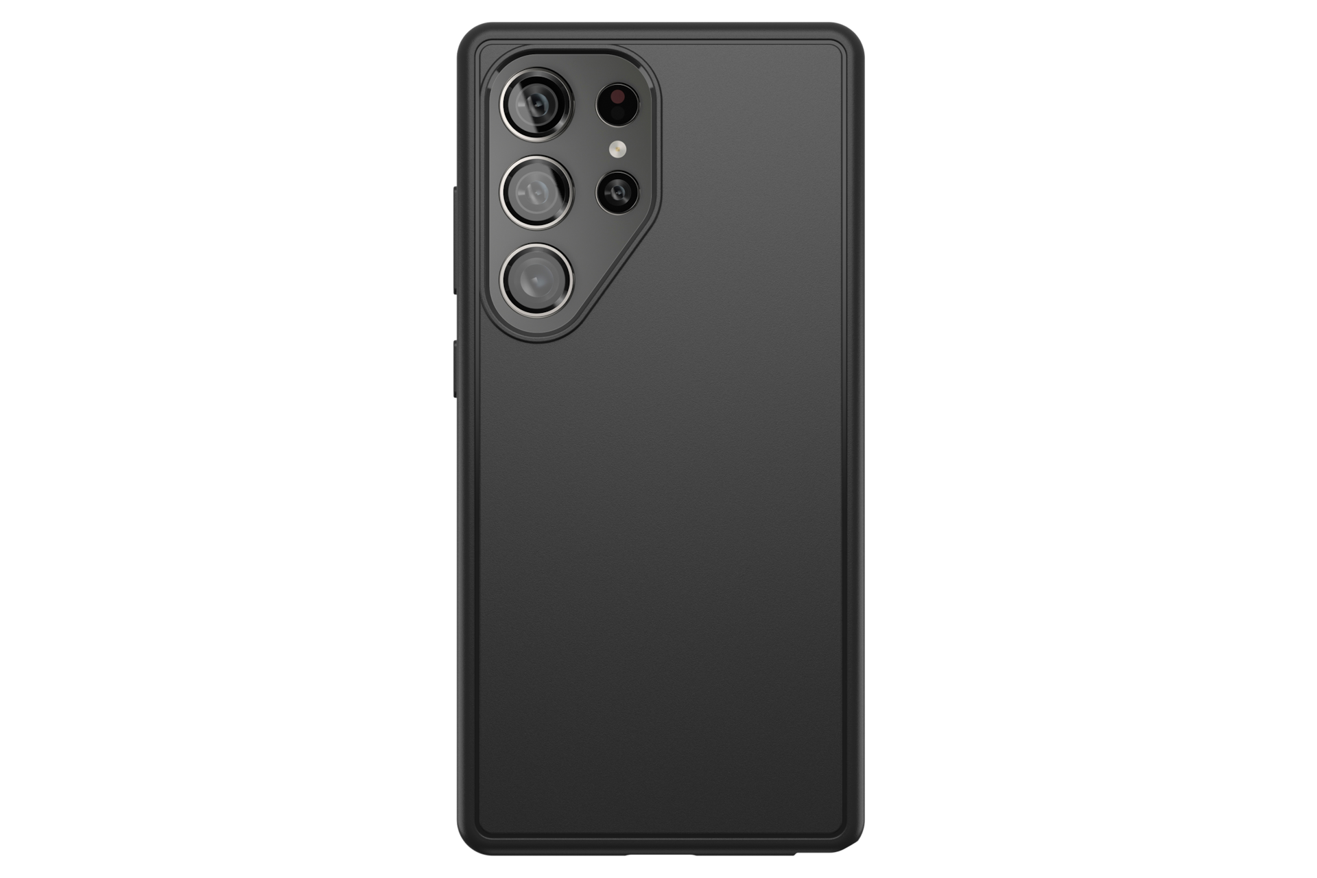갤럭시 S25 Ultra 시메트리 마그넷 케이스 (블랙) 기기가 장착된 후면 이미지
