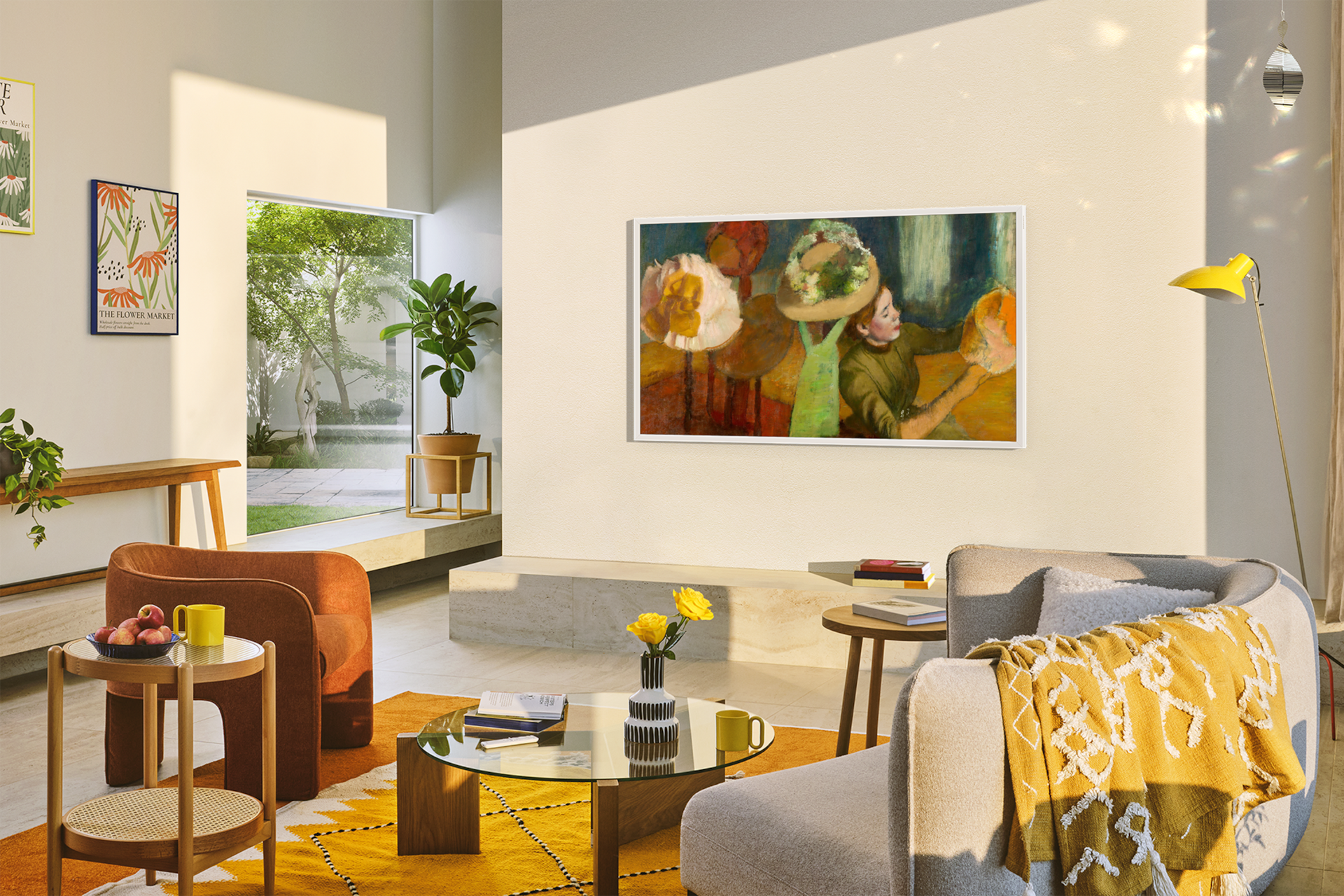 2025 The Frame (138cm) 챔퍼 샌드골드 베젤