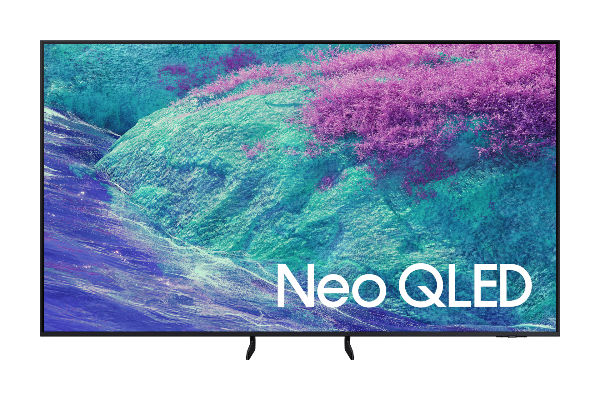 2025 Neo QLED QNFE1 (189cm) 첫번째 이미지이며, TV의 정면컷이 보이고 있습니다. 