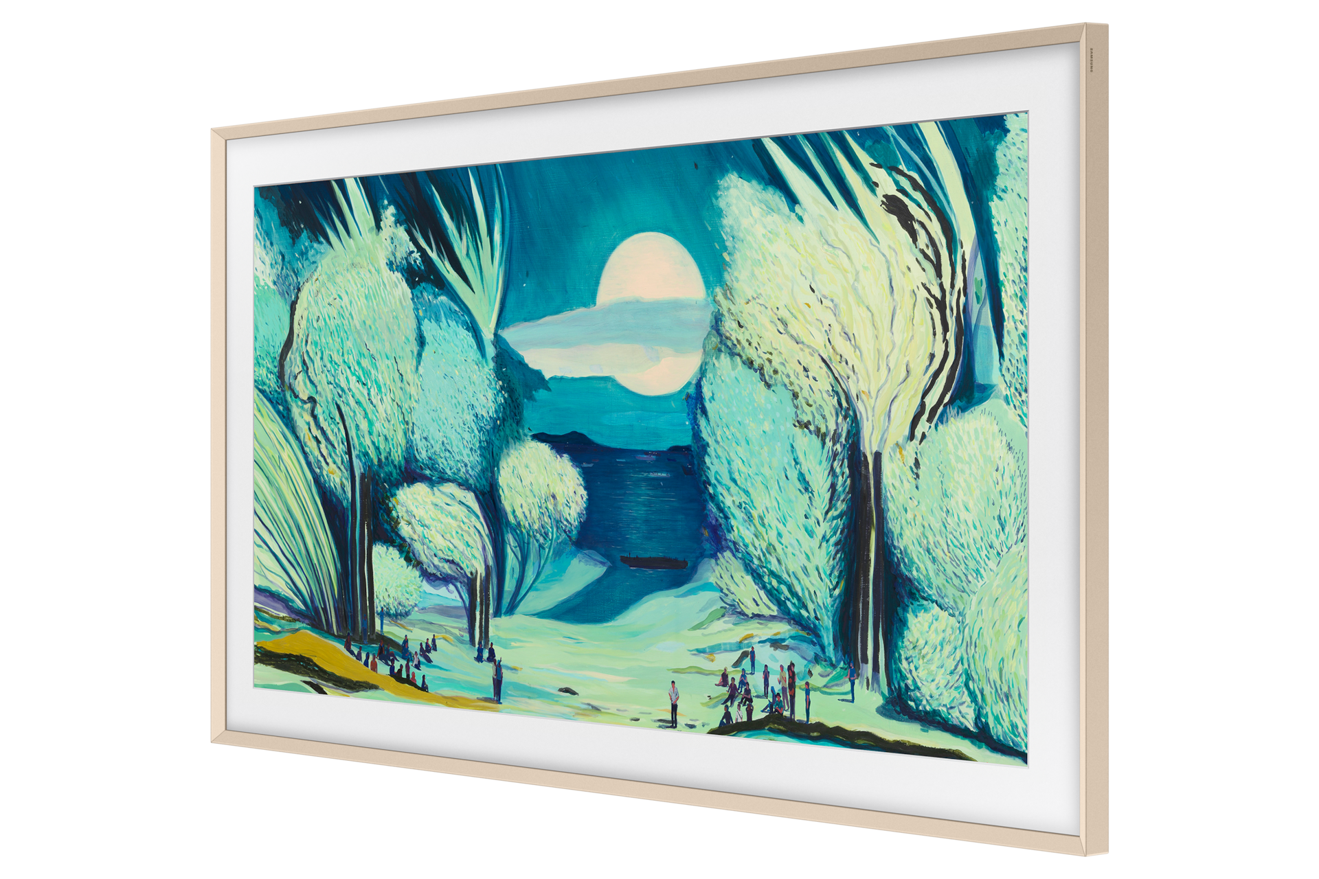 2025 The Frame (138cm) 챔퍼 샌드골드 베젤