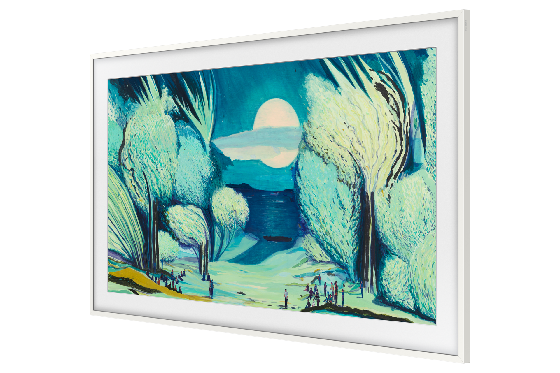 2025 The Frame (138cm) 플랫 화이트 베젤