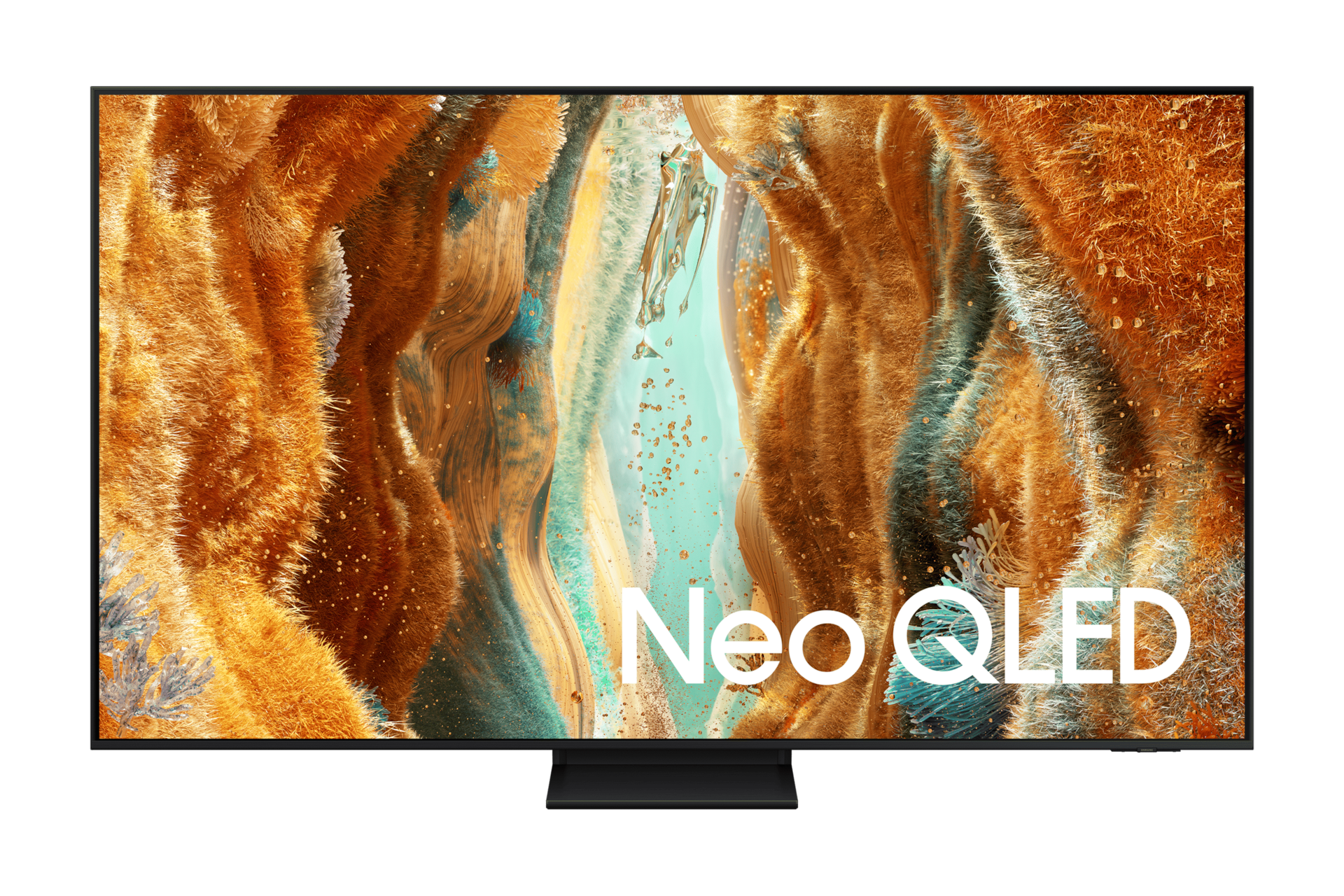 2025 Neo QLED QNF75 (214cm) 첫번째 이미지이며, TV의 정면컷이 보이고 있습니다. 