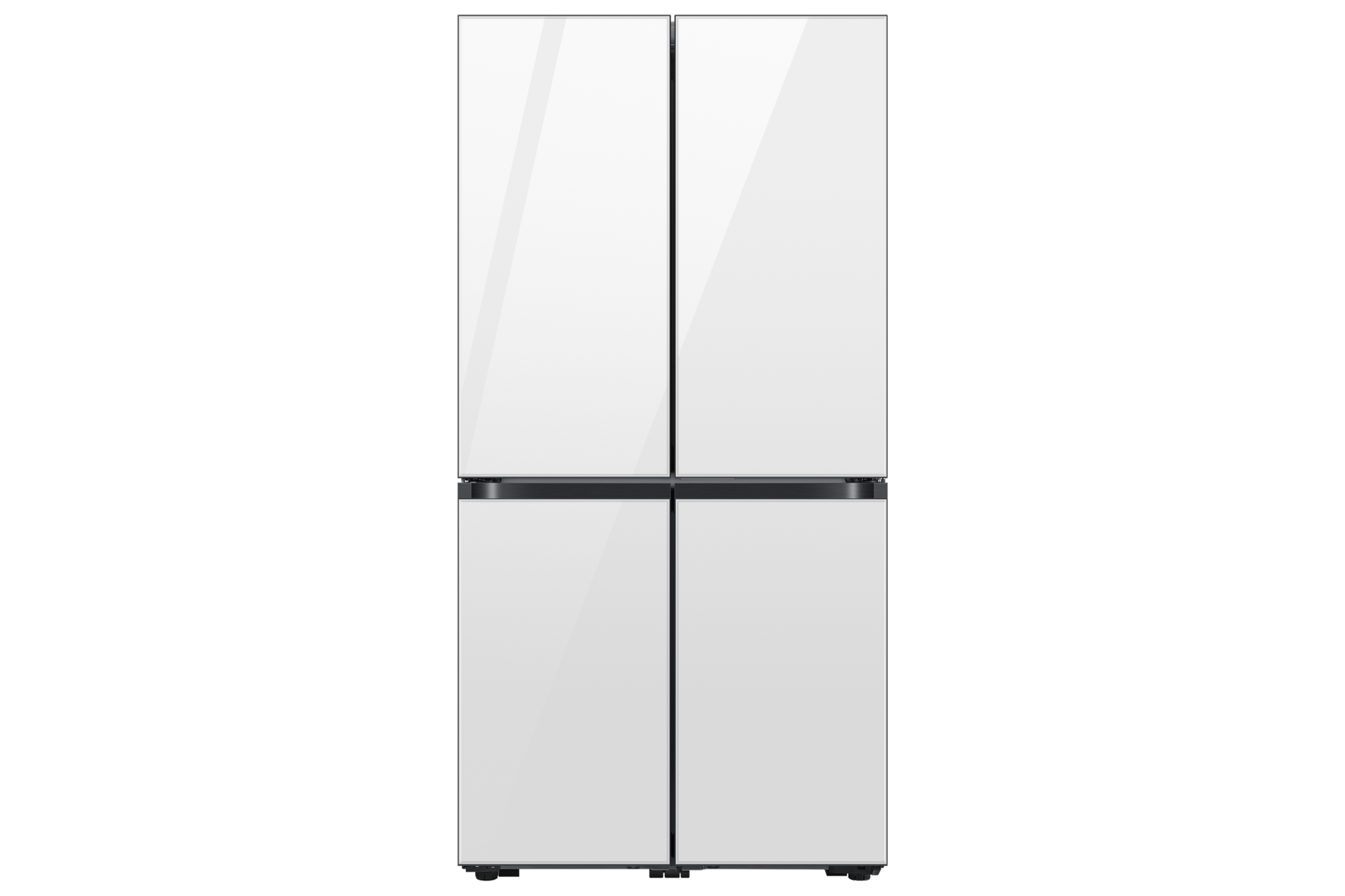 Bespoke AI 냉장고 4도어 905L 클린 화이트 정면
