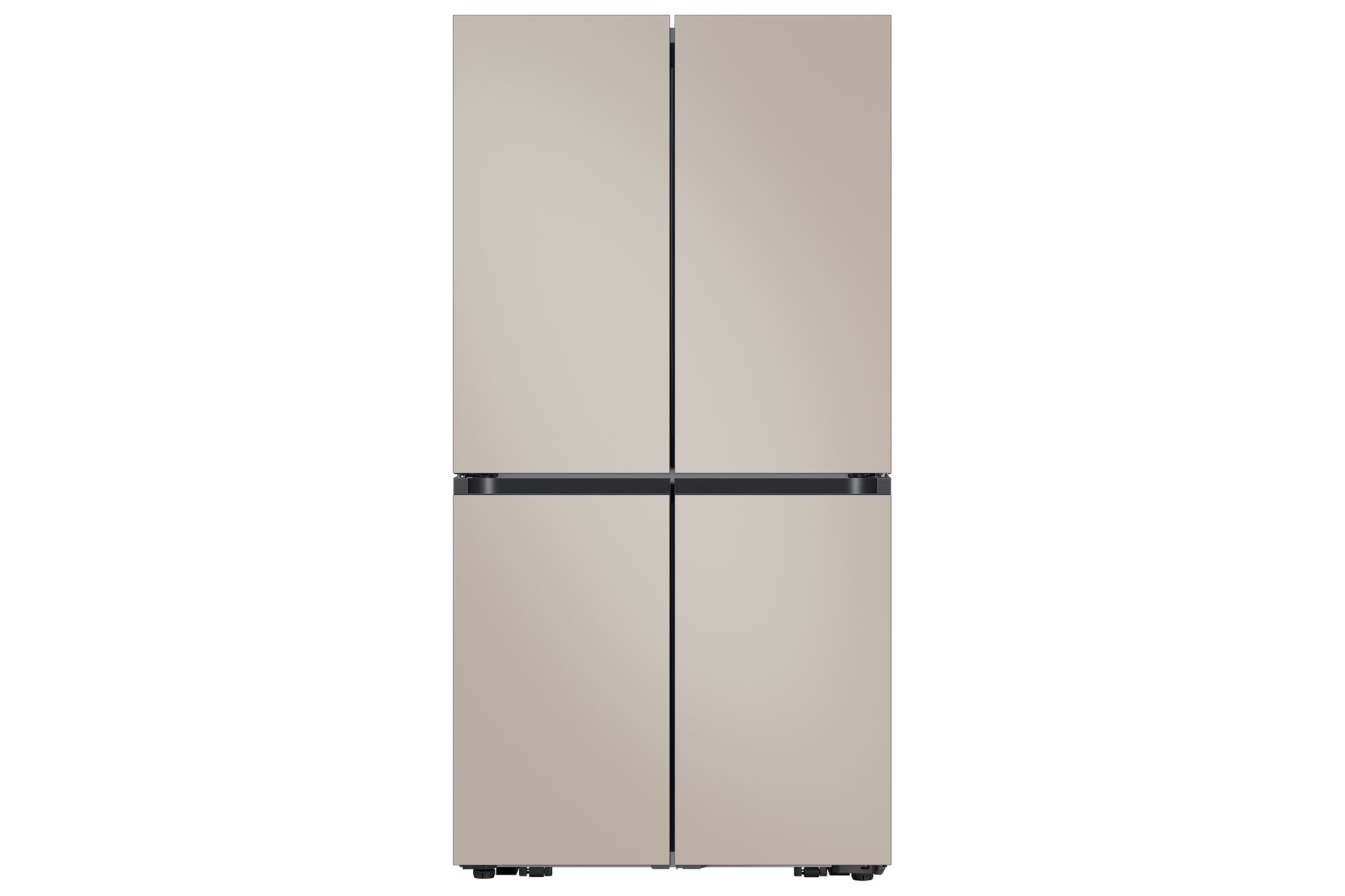 Bespoke AI 냉장고 4도어 905L 에센셜 베이지 정면