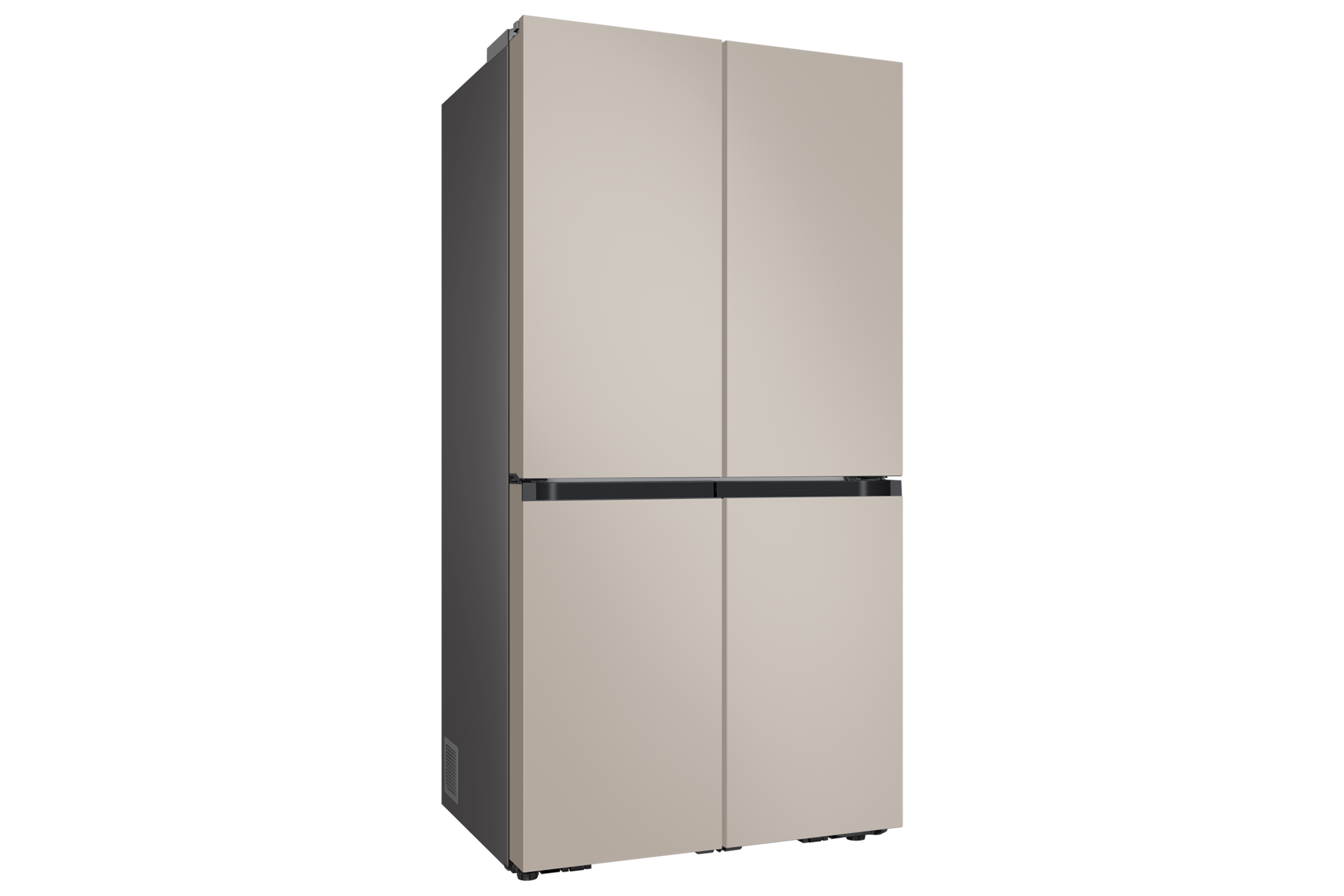 Bespoke AI 냉장고 4도어 905L 에센셜 베이지 좌측면