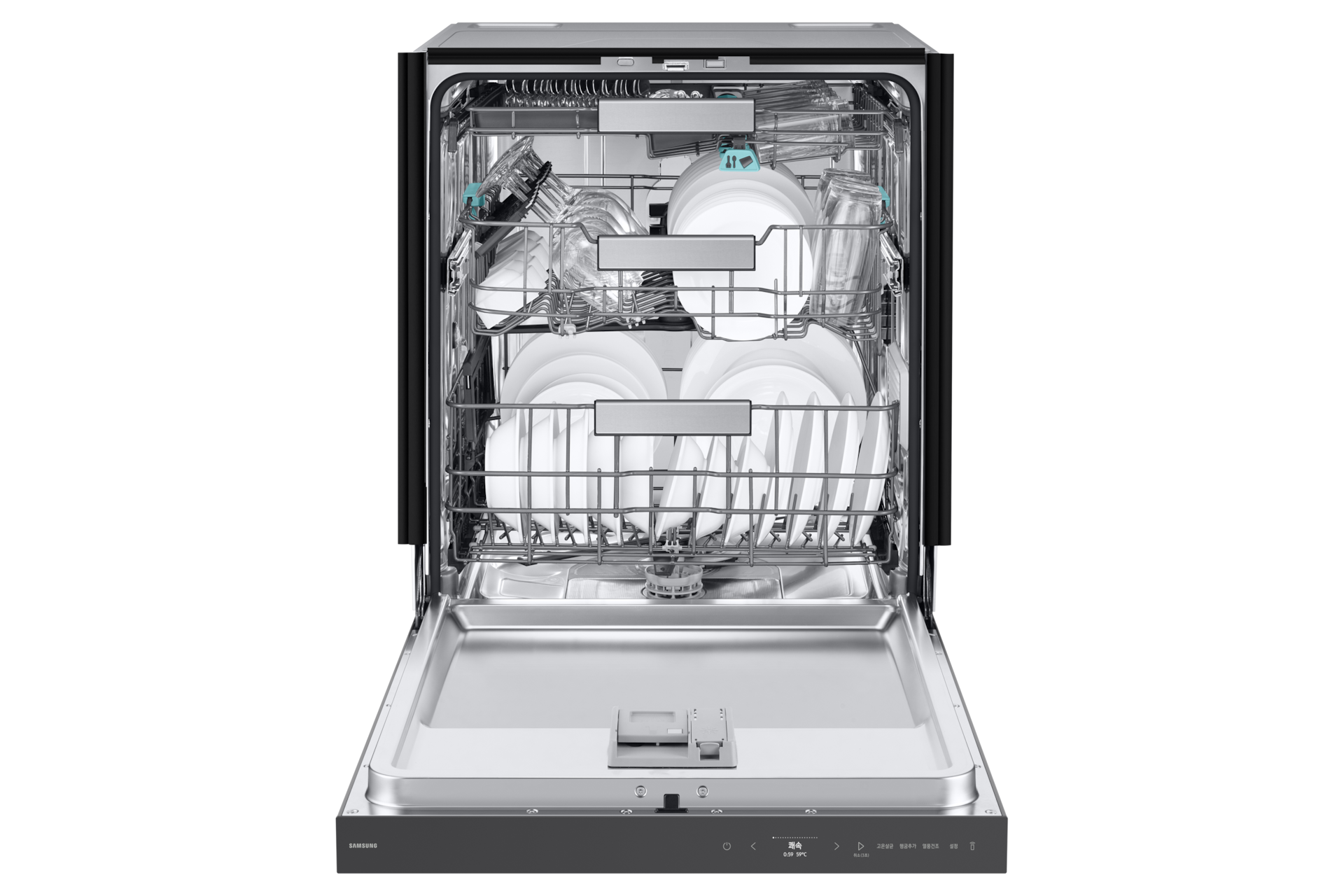 Bespoke AI 식기세척기 빌트인 14인용 (컵 맞춤 세척)Bespoke AI 식기세척기 빌트인 14인용 (컵 맞춤 세척) 세번째 이미지