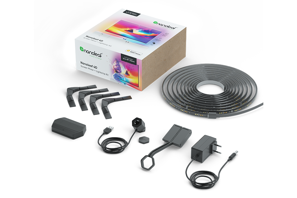 나노리프 4D TV 모니터 반응형 LED 라이트 스트립 조명 216cm 세번째 이미지