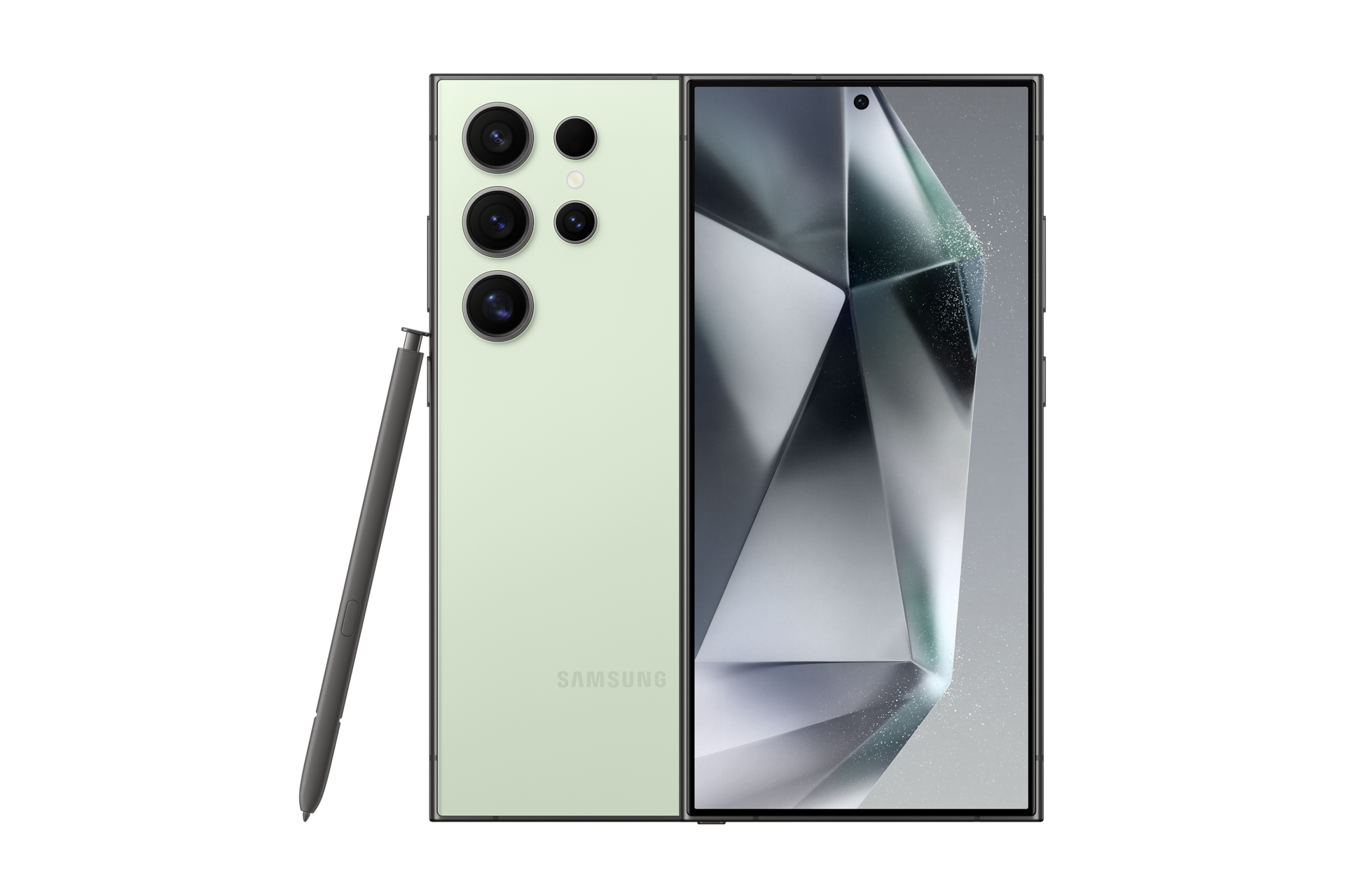 갤럭시 S24 Ultra 인증중고폰 자급제 (삼성닷컴/삼성 강남 전용컬러)  티타늄 그린 첫번째 이미지