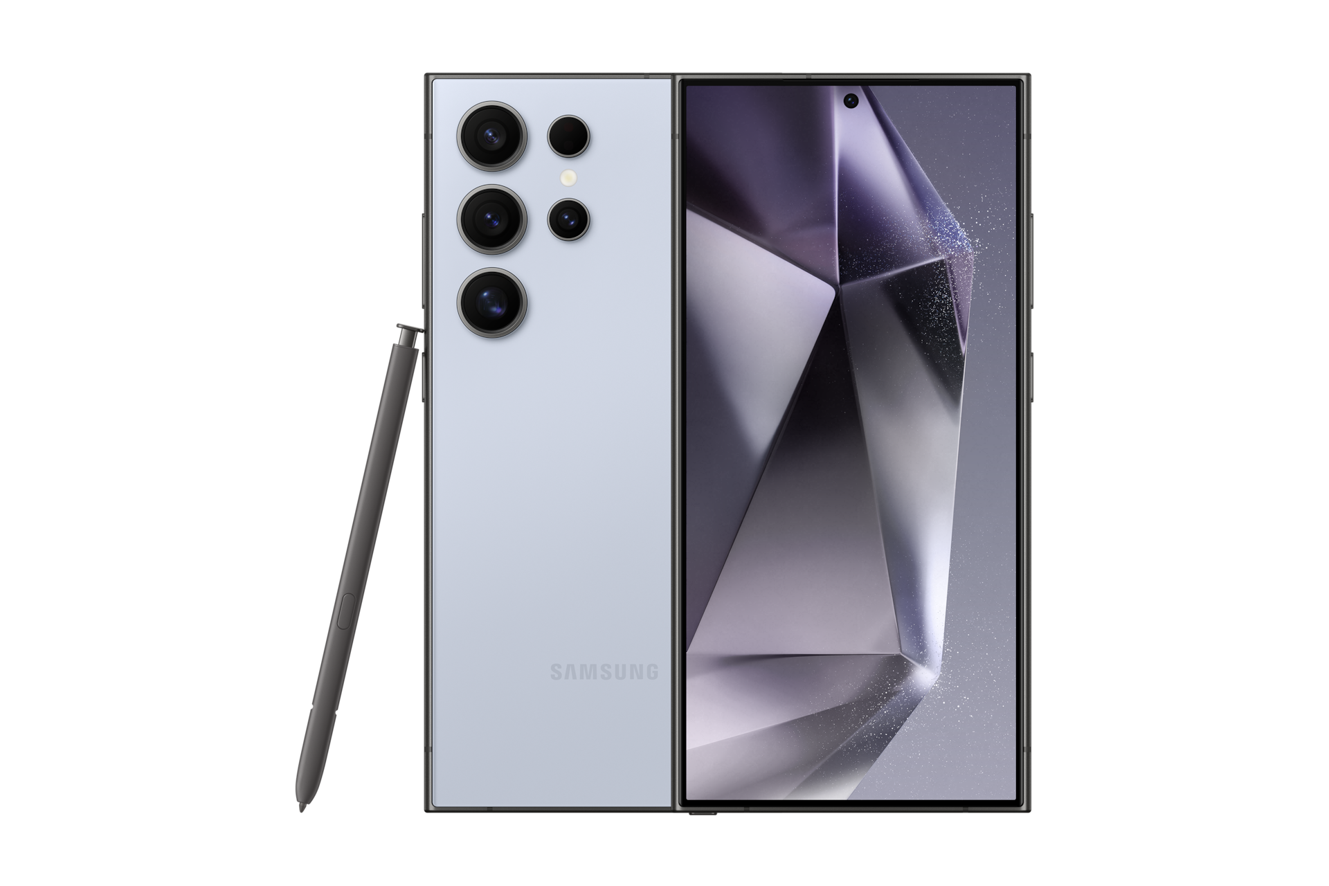 갤럭시 S24 Ultra 인증중고폰 자급제 (삼성닷컴/삼성 강남 전용컬러) 티타늄 블루 첫번째 이미지