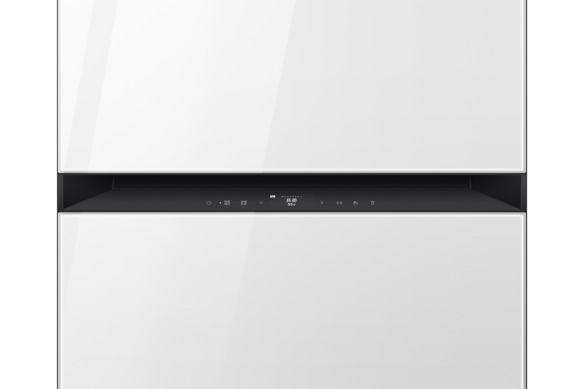 Bespoke AI 에어드레서 대용량 5~9벌 클린 화이트 정면 확대