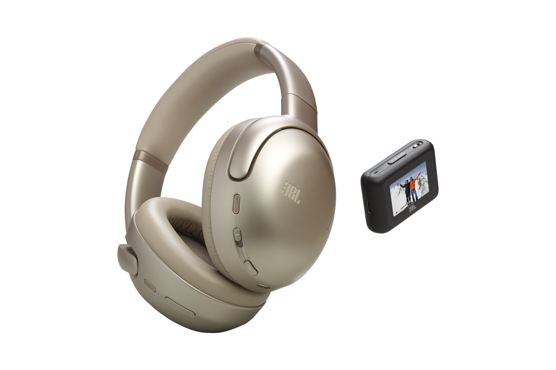 JBL TOUR ONE M3 Smart Tx 노이즈 캔슬링 오버이어 헤드폰 라떼 첫번째 이미지