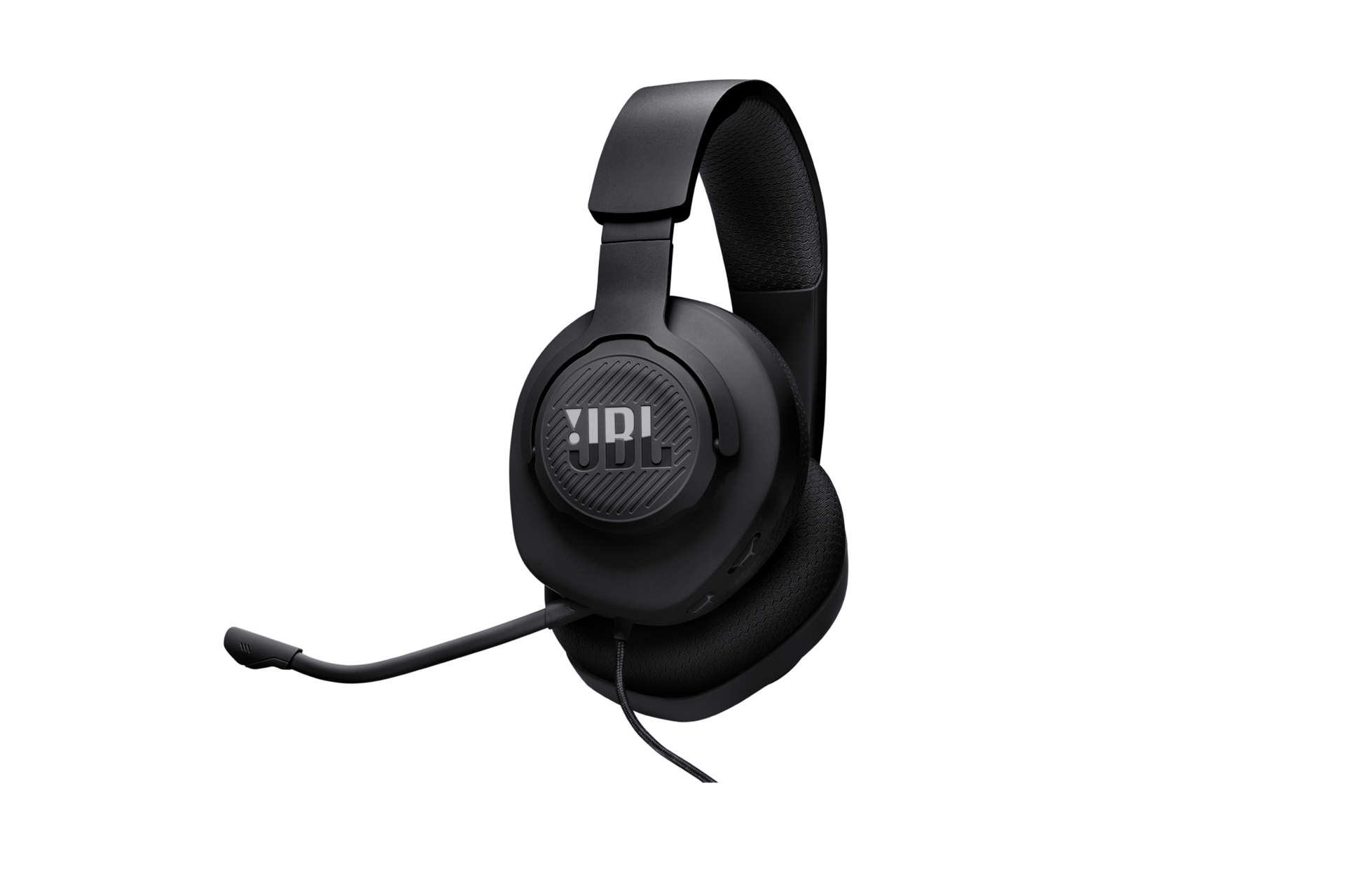 JBL QUANTUM 100 M2 게이밍 유선 헤드셋 상단 15도