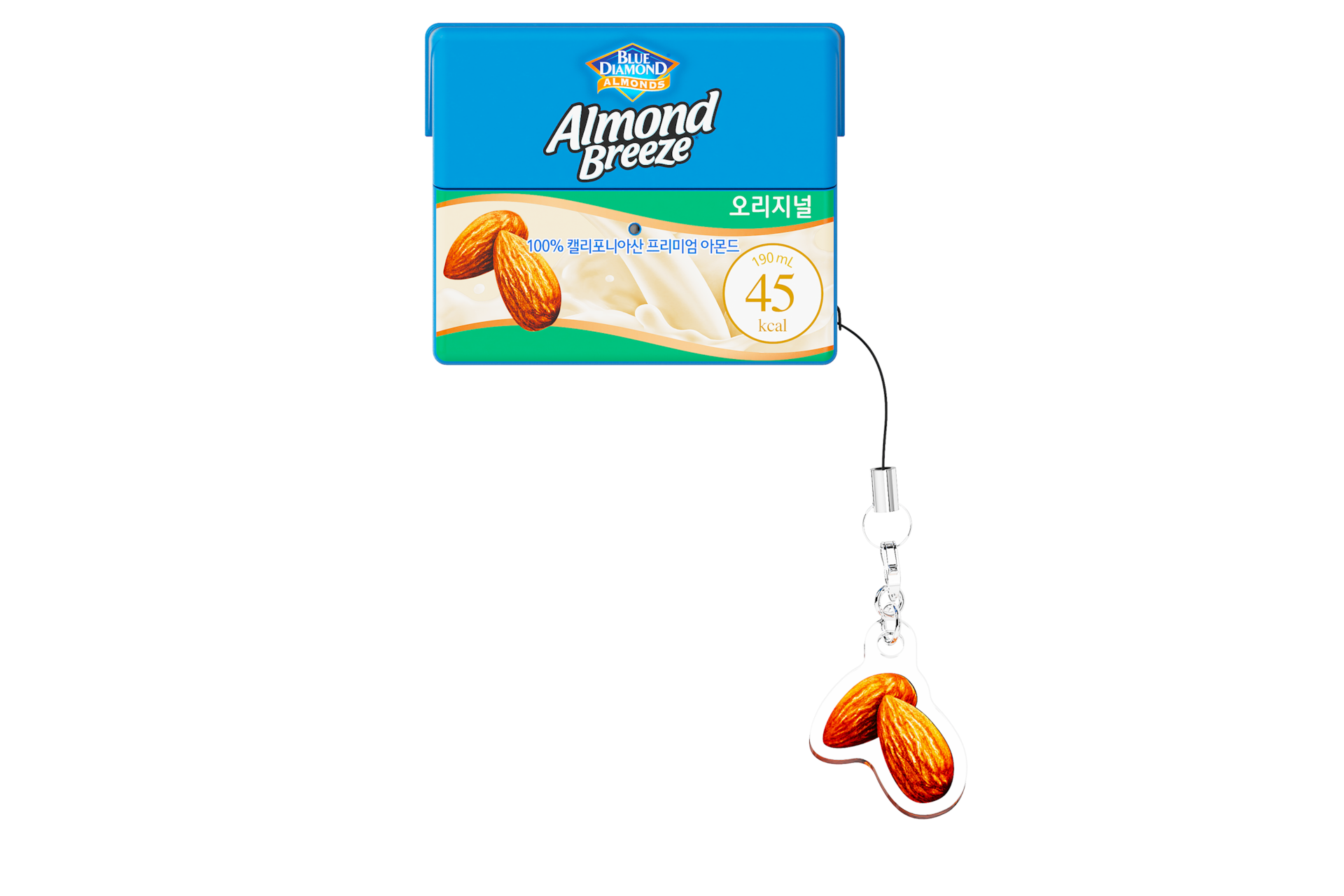 아몬드 브리즈 오리지널 케이스 (그린) 정면 이미지