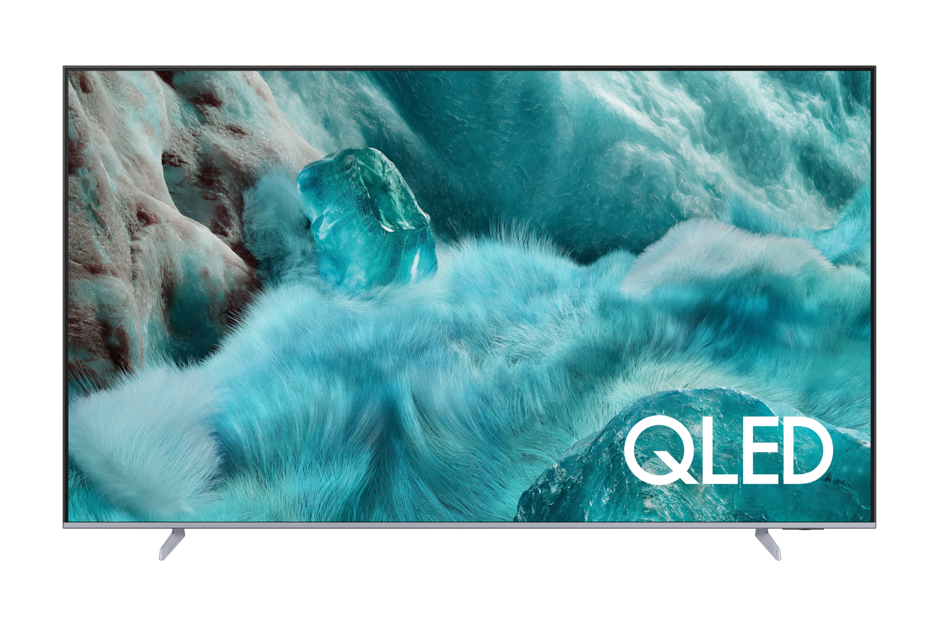 2025 QLED 4K QF7G (189cm) 첫번째 이미지이며, TV의 정면컷이 보이고 있습니다.