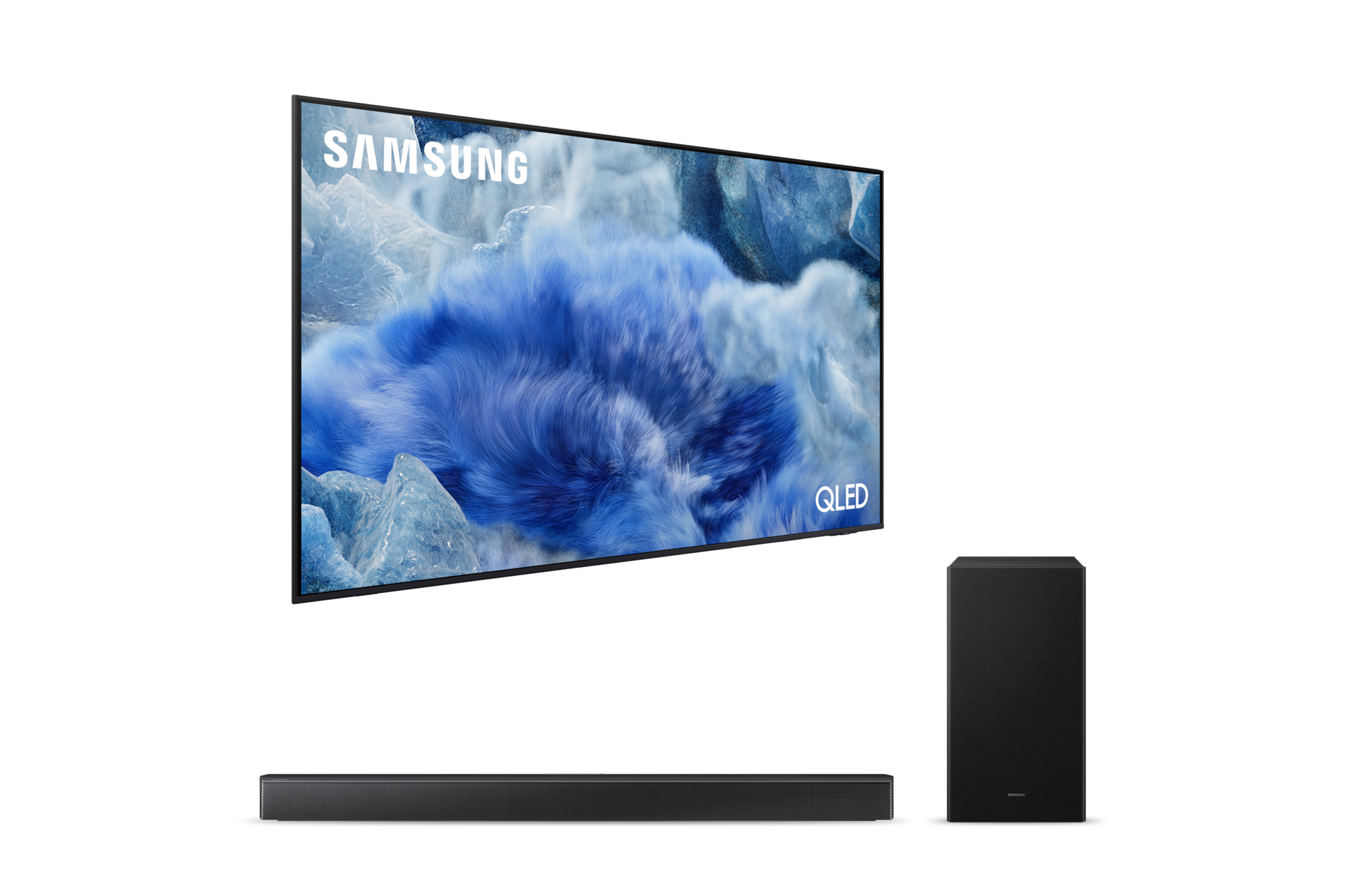 2025 QLED 4K QF8A (163cm) 풀 모션 슬림핏 벽걸이형+3.1ch 사운드바 B650F 첫번째 이미지