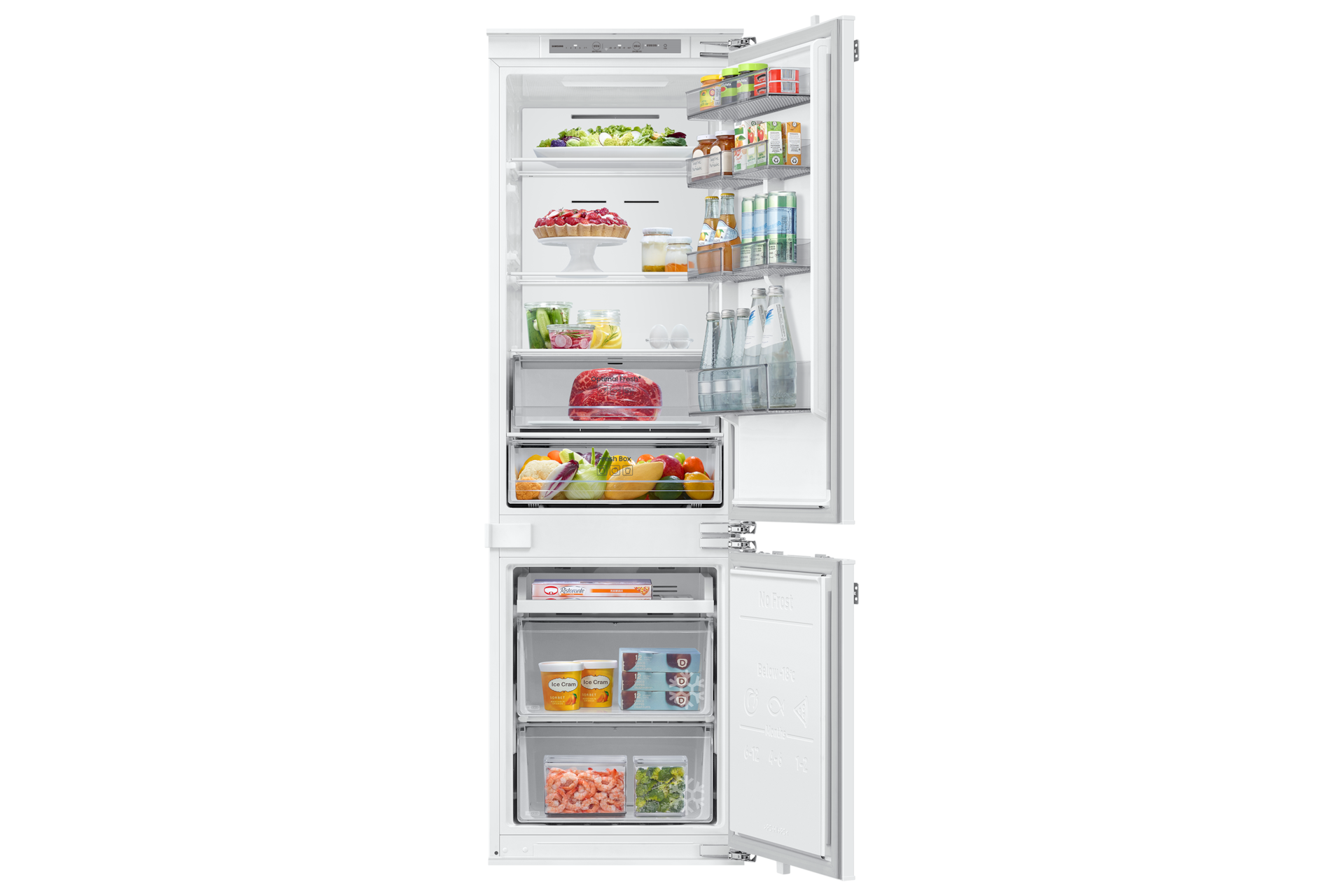 냉장고 259L 화이트 내상 푸드컷