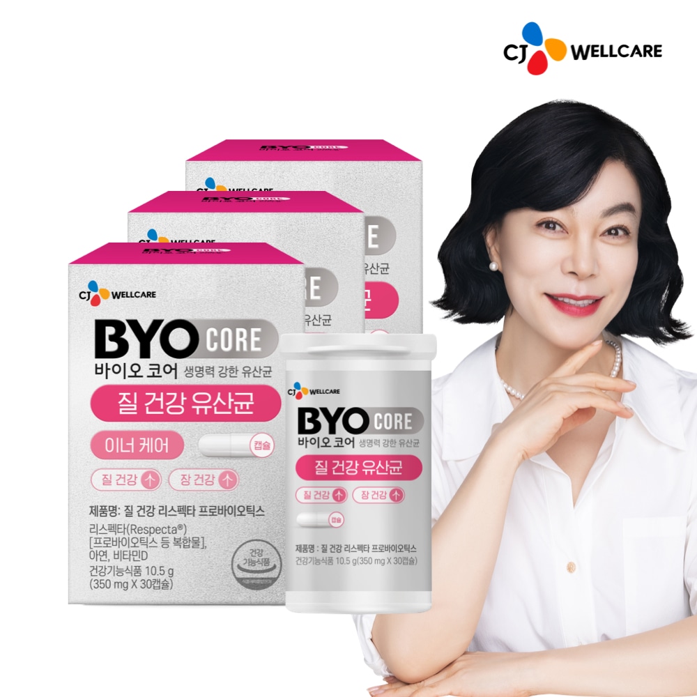 웰케어 바이오코어 질건강 유산균 30캡슐 x 3개(3개월분) 1번째 이미지