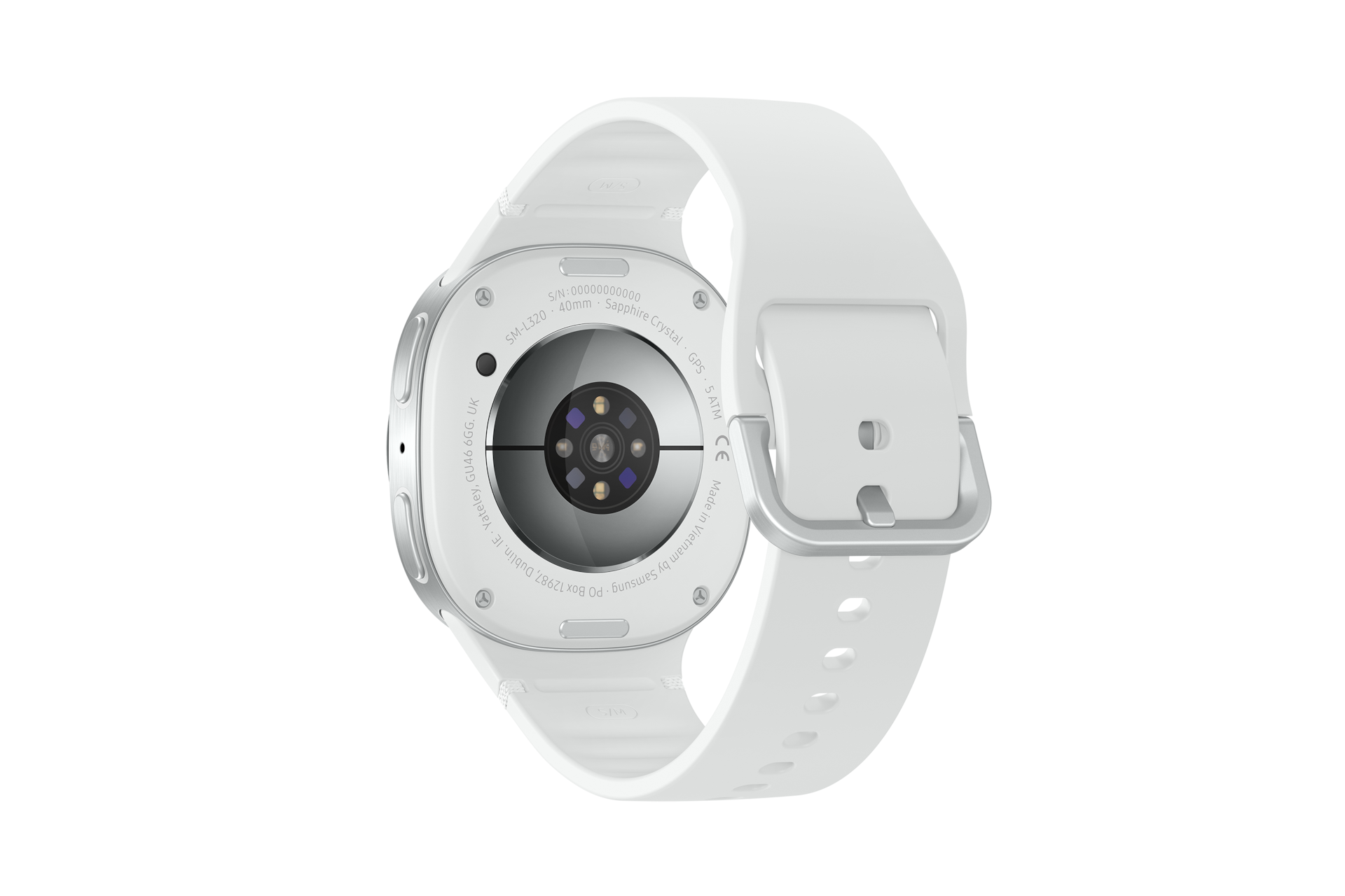 갤럭시 워치8 (블루투스, 40mm) (실버) 후면