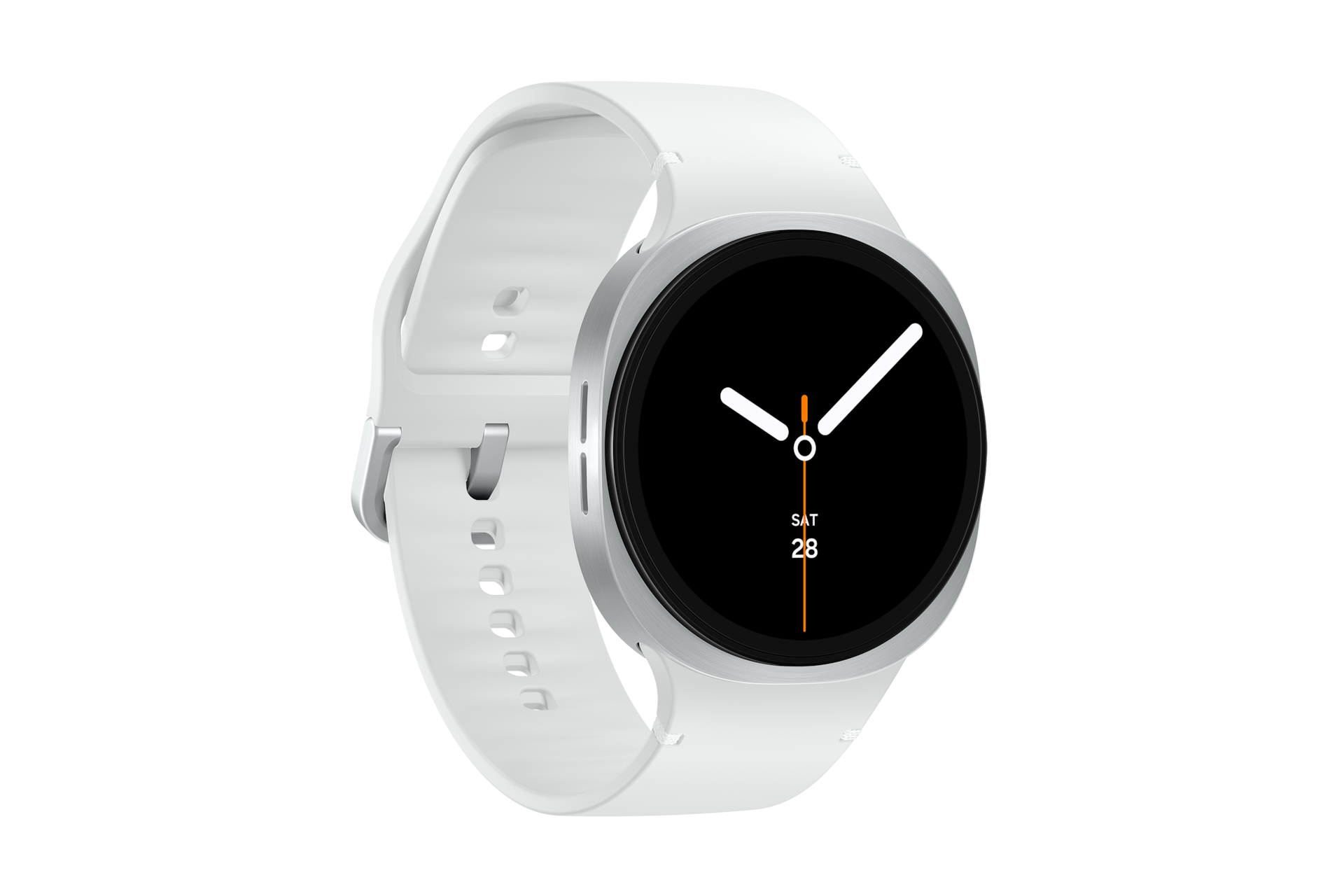 갤럭시 워치8 (블루투스, 44mm) (실버) 우측 45도