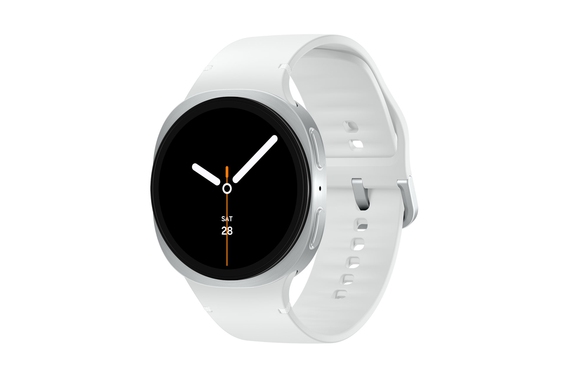 갤럭시 워치8 (LTE 자급제, 44mm) (실버) 좌측 45도