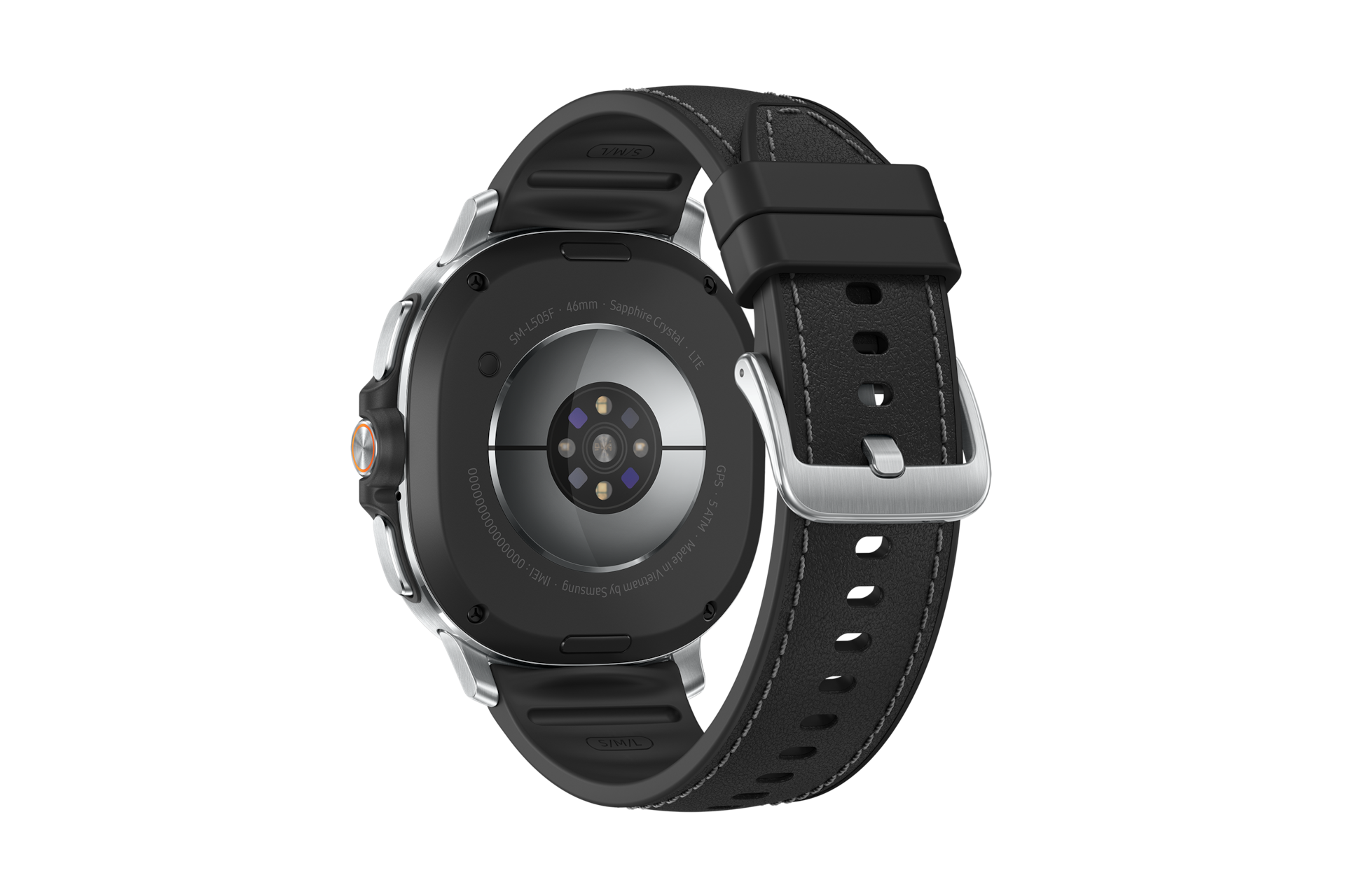 갤럭시 워치8 클래식 (LTE 자급제, 46mm) (블랙) 후면