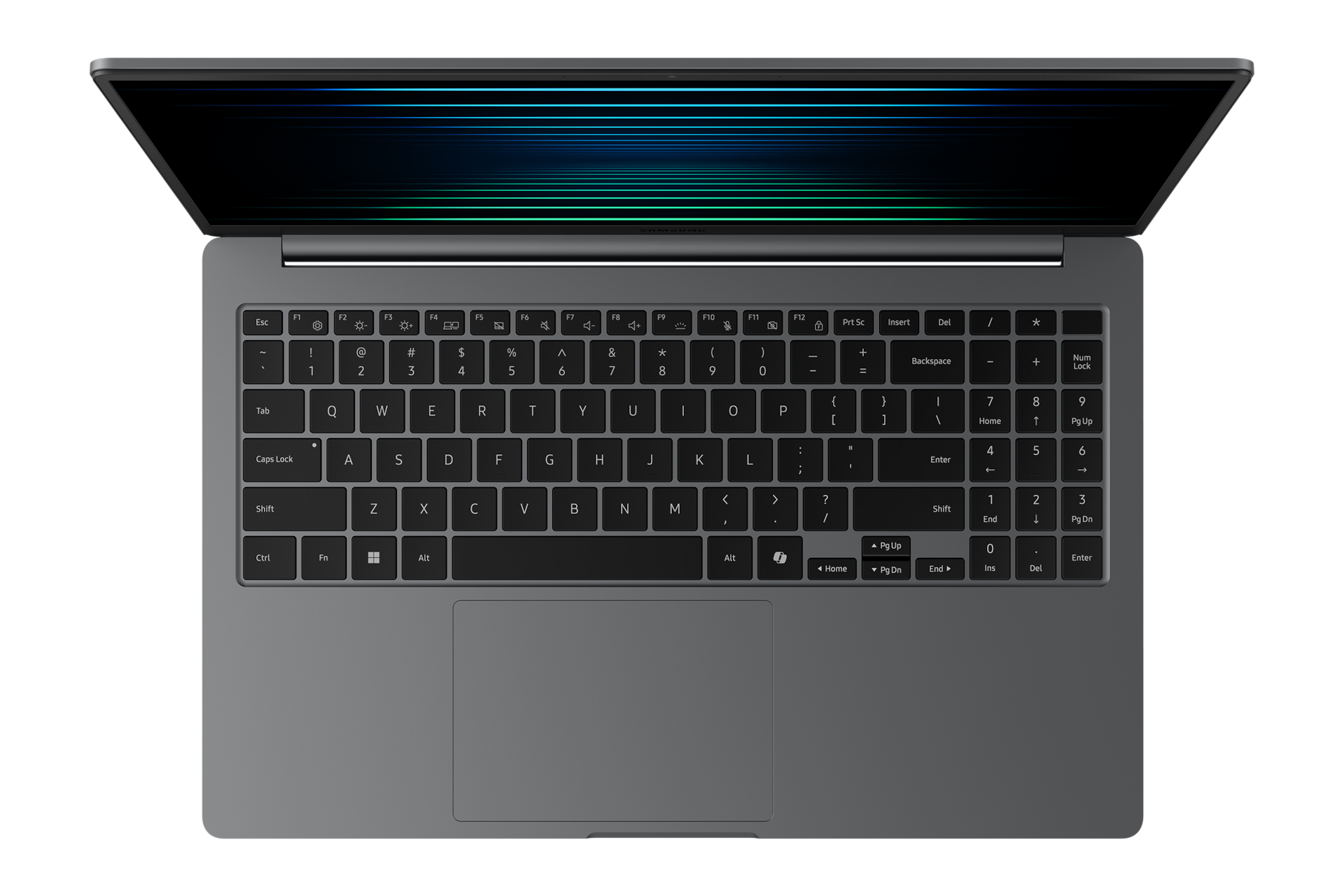 갤럭시 북5 (39.6cm) Core™ Ultra 5 / 512GB NVMe SSD 오픈 상단