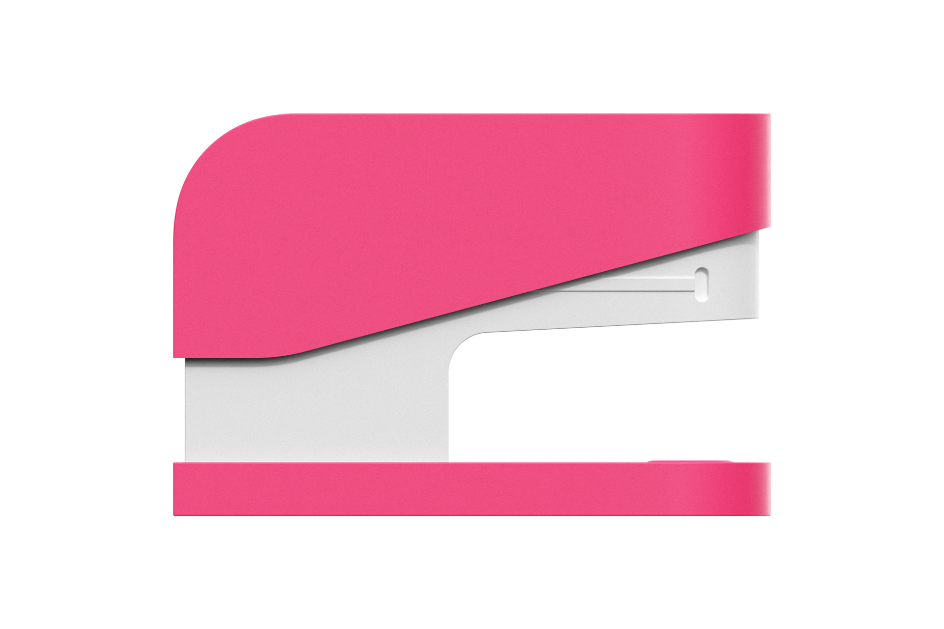 갤럭시 워치 충전독 거치대 (스테이플러) (핑크) 제품 측면 이미지