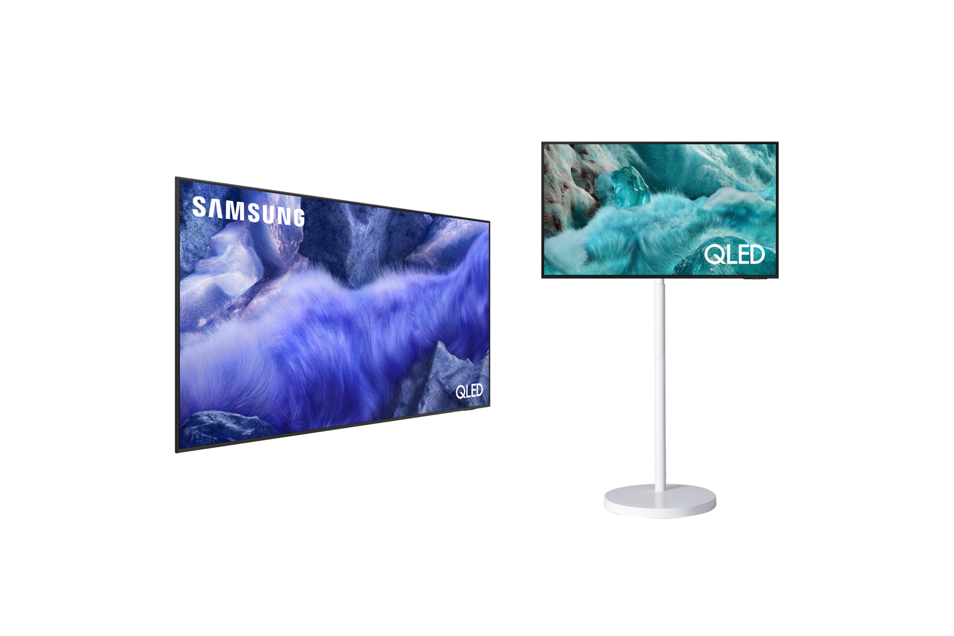 2025 QLED 4K QFE1 (189cm) 풀 모션 슬림핏 벽걸이+무빙스타일 QLED 4K (QF7A) 화이트 (108cm) 대표 이미지