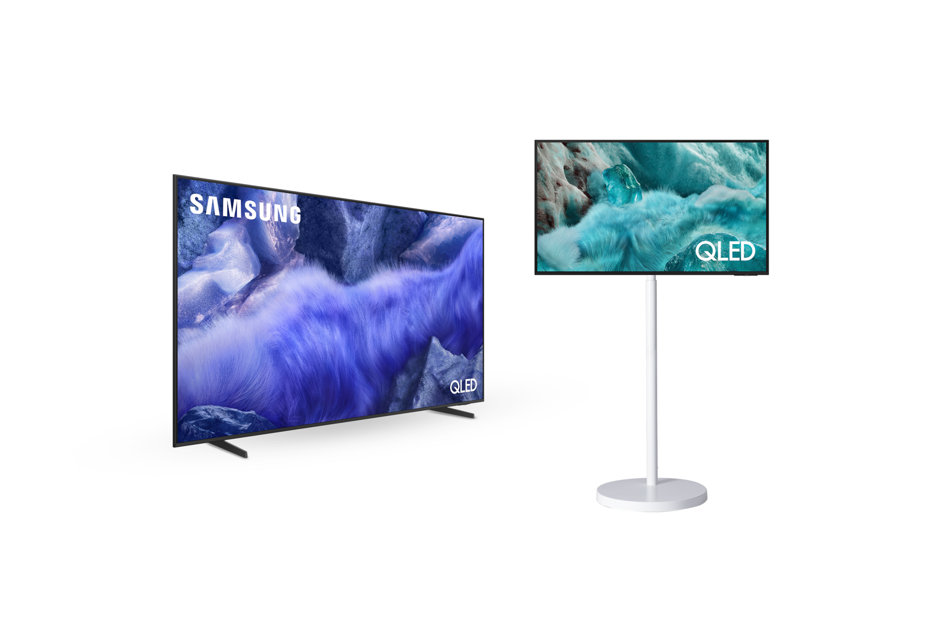 2025 QLED 4K QFE1 (189cm)+무빙스타일 QLED 4K (QF7A) 화이트 (108cm) 대표 이미지