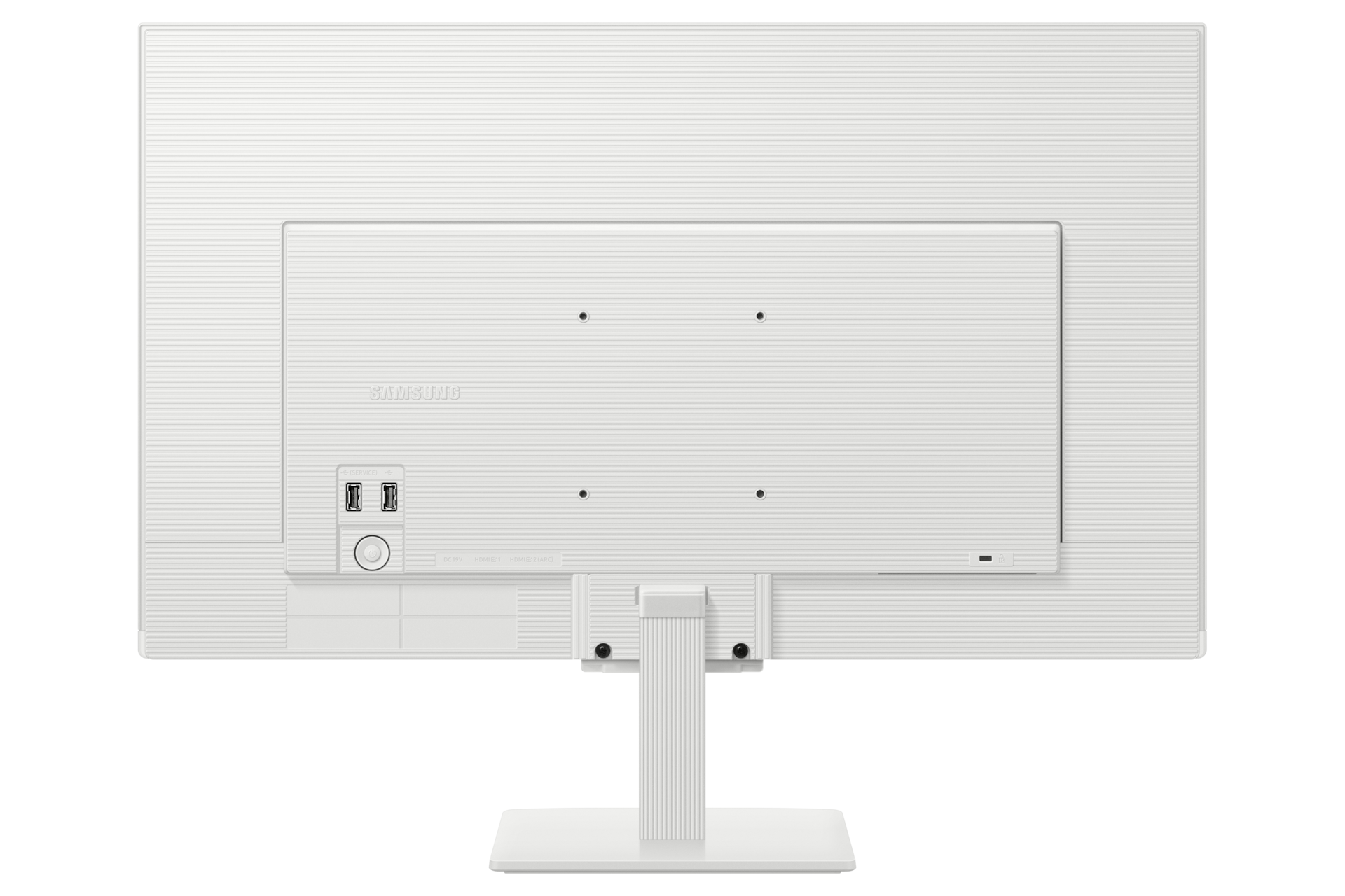 2025 FHD 스마트모니터 M5 웜화이트 (LS27FM503) 후면