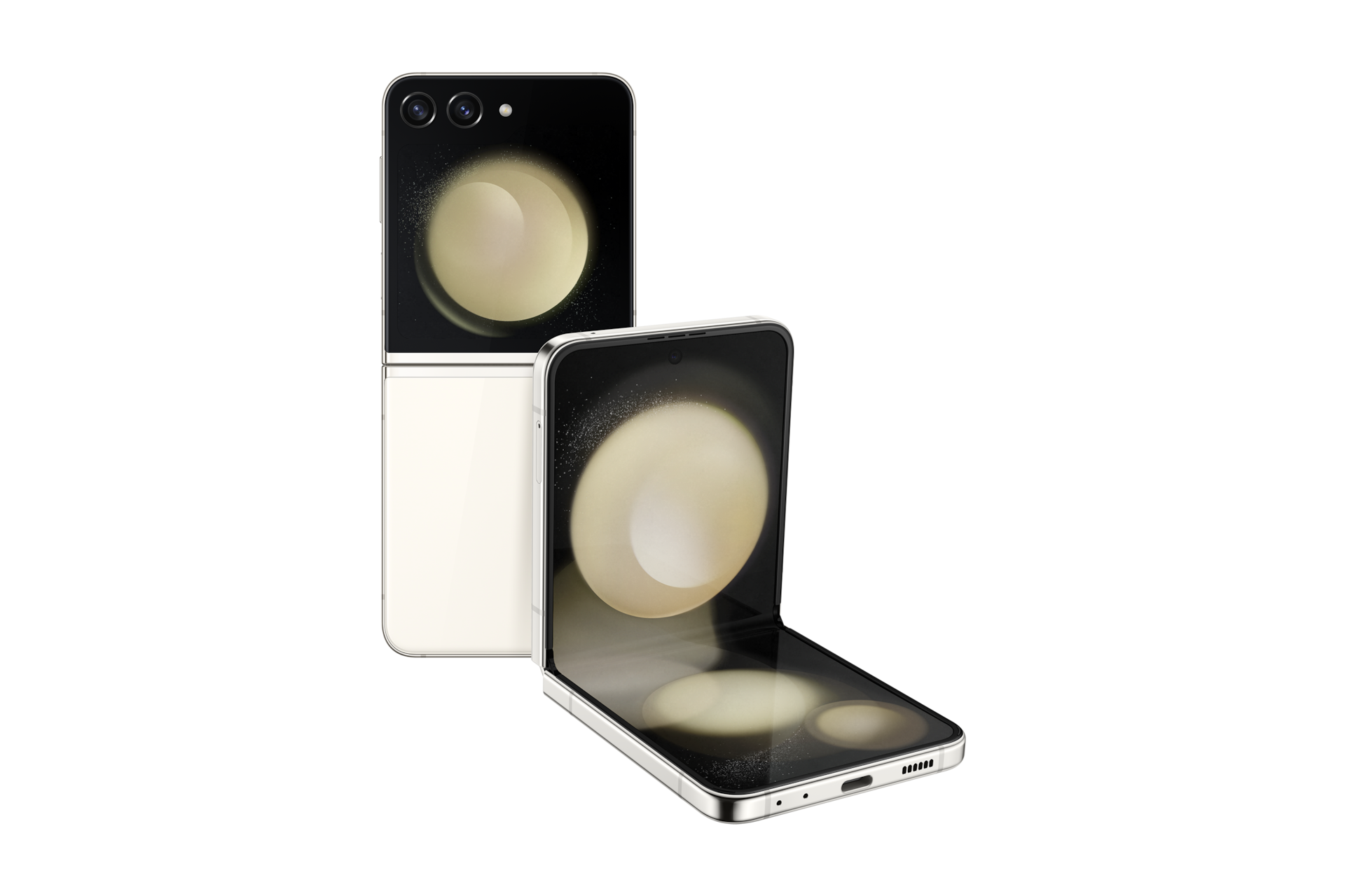 갤럭시 Z 플립5 인증중고폰 자급제 크림 첫번째 이미지