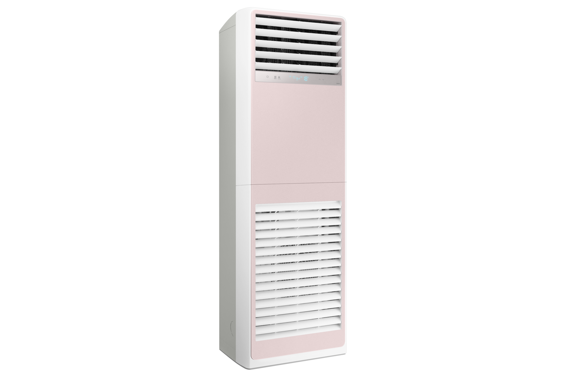 비스포크 상업용 에어컨 프라임 핑크 오른쪽 45도 전원  켜짐