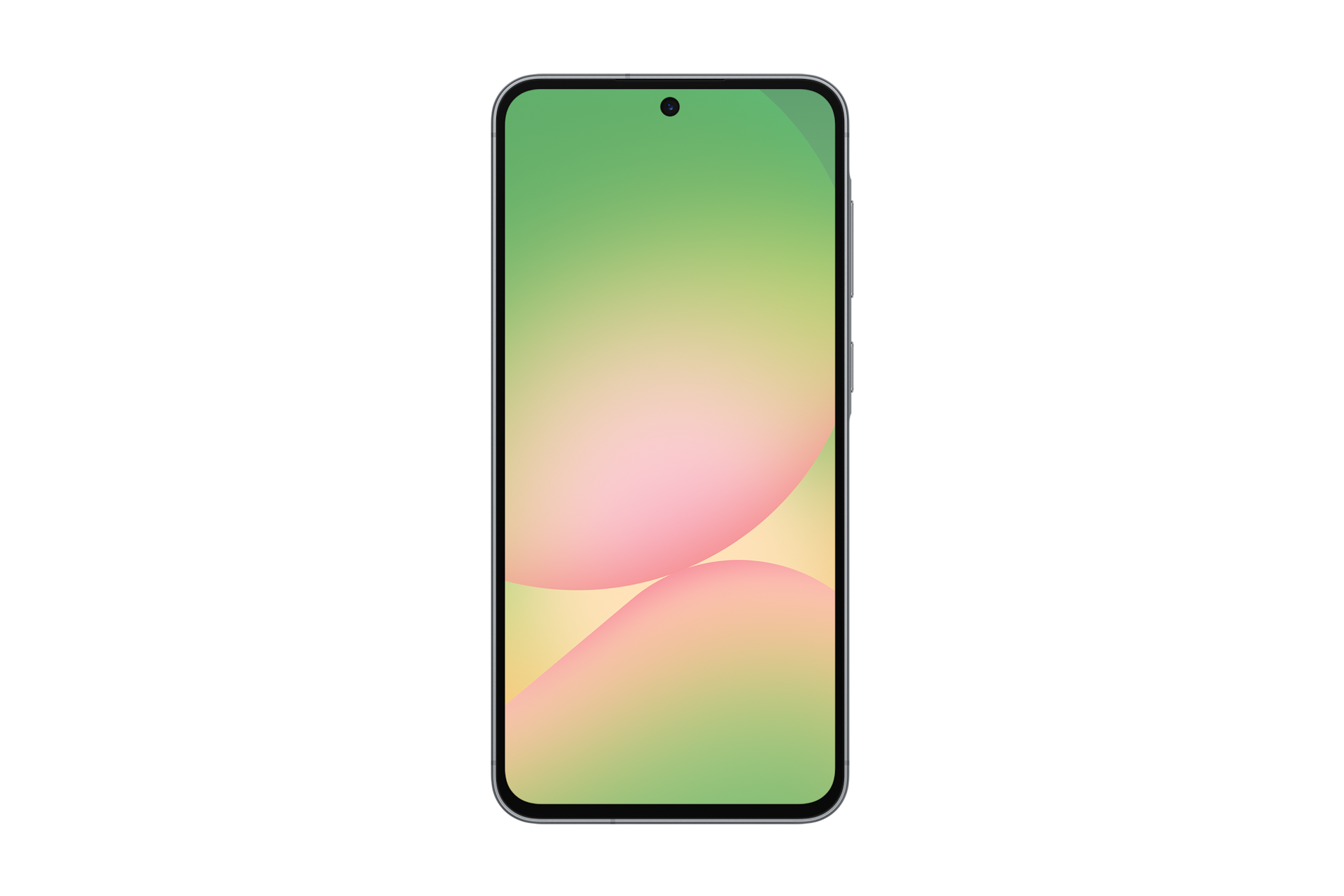 갤럭시 퀀텀6 사업자향 (SKT) 어썸그라파이트 정면