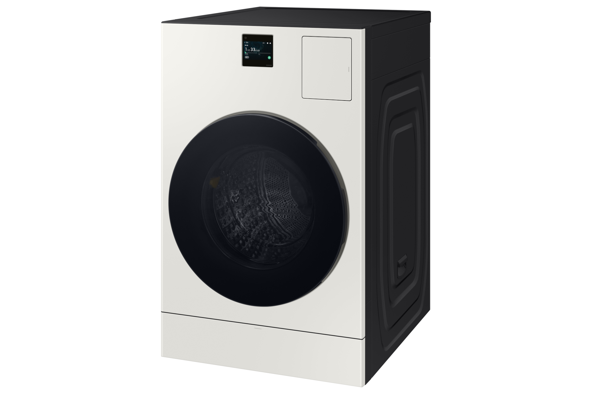 Bespoke AI 콤보 25/18kg (177.8mm LCD)+수납함 그레이지 콤보 우측 30도