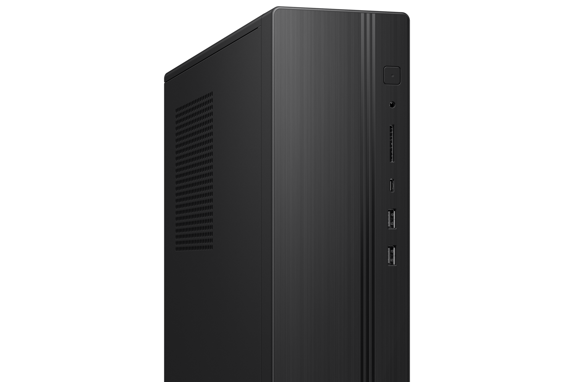 데스크탑 Slim Core™ Ultra 7 / 512GB NVMe SSD 전면 포트부 확대 