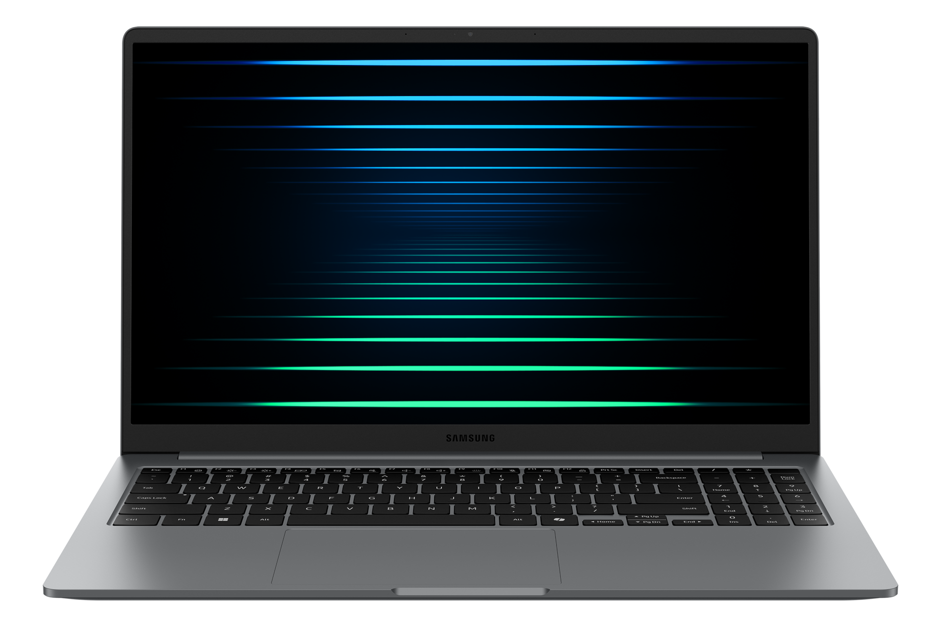 갤럭시 북5 (39.6cm) Core™ Ultra 7 / 512GB NVMe SSD 오픈상태 정면