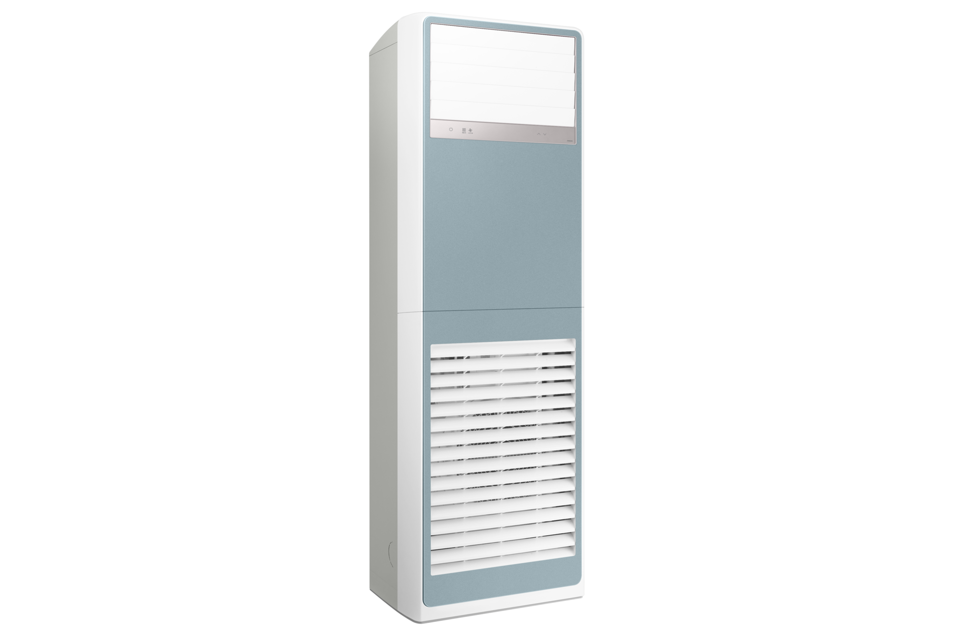 비스포크 상업용 에어컨 세이지 블루 오른쪽 45도 전원  꺼짐