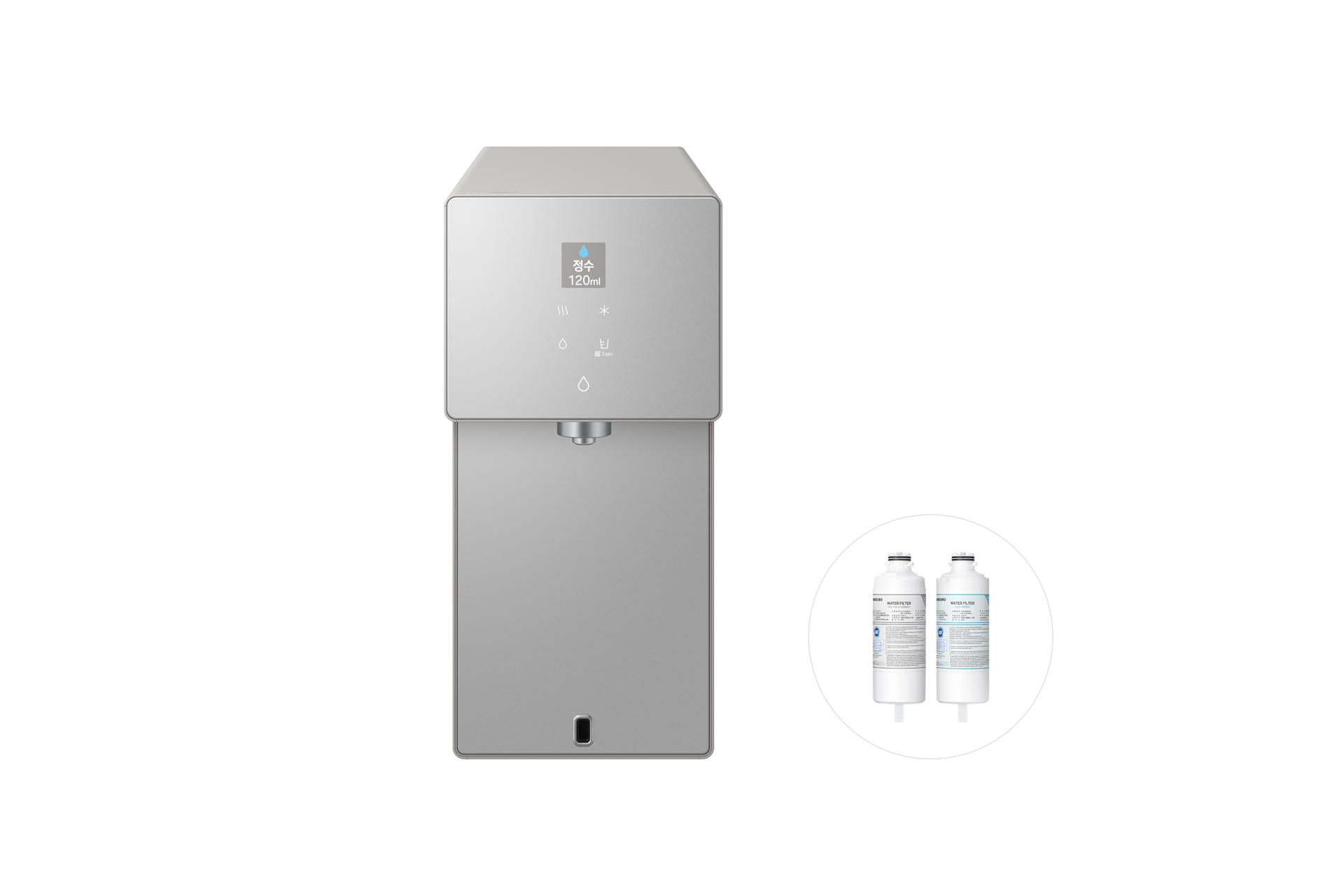  Bespoke AI 정수기 (냉/온/정수)+교체용 필터 1SET