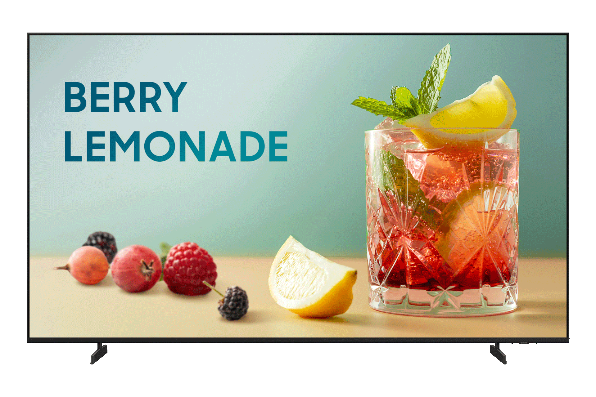 삼성 비즈니스 TV 정면