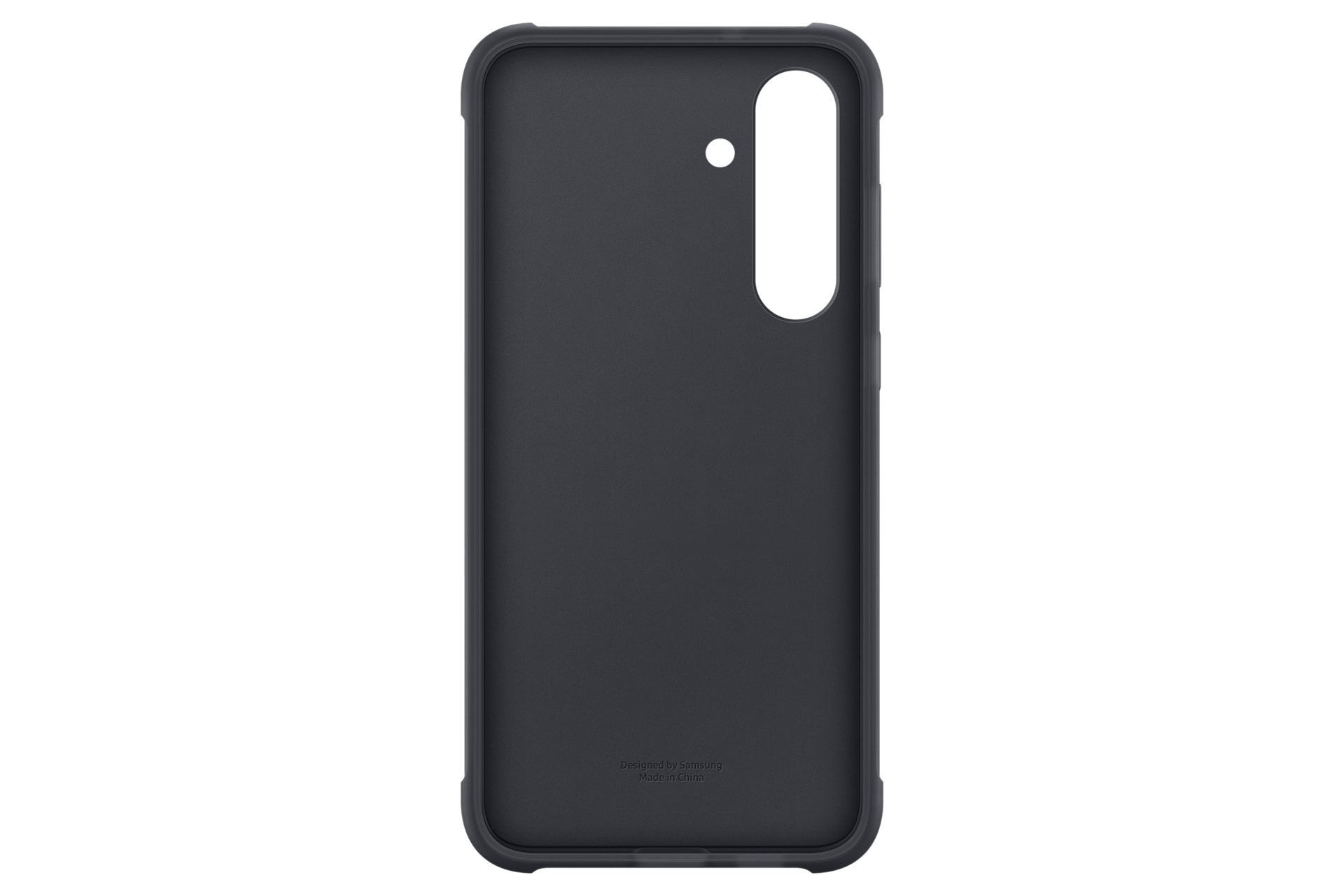 갤럭시 S25 FE 러기드 케이스 (블랙) 기기가 장착되지 않은 제품 정면 이미지