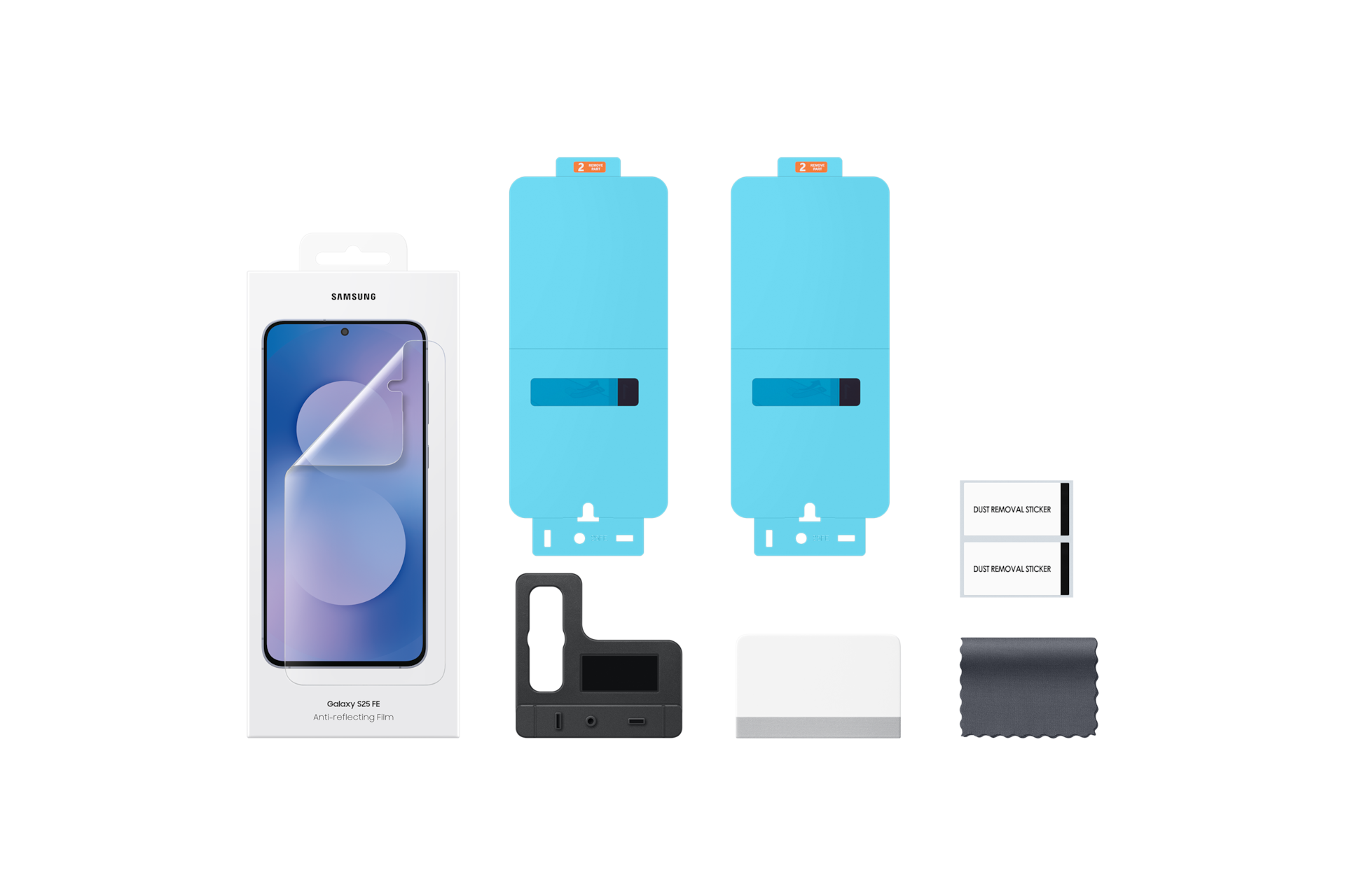 갤럭시 S25 FE AR 필름 (투명) 구성품 이미지