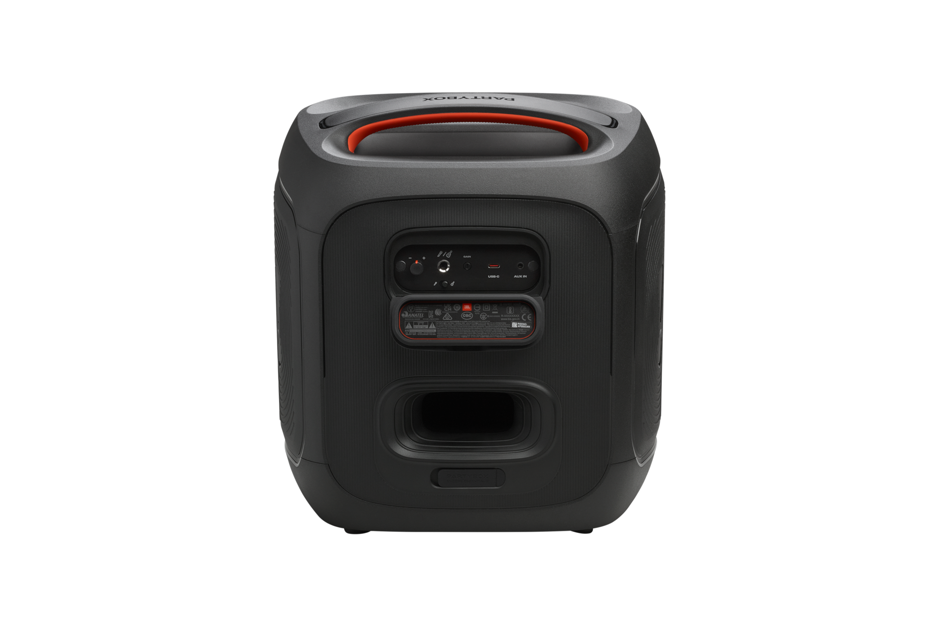 JBL PARTYBOX 앙코르 에센셜2 파티스피커 뒷면