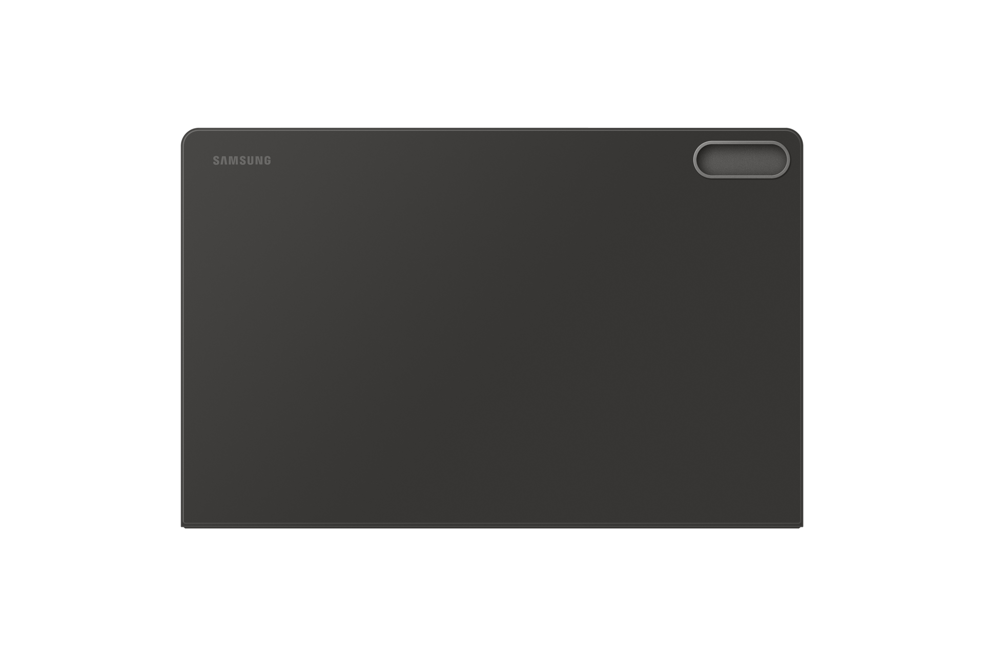 북커버 (갤럭시 탭 S11 울트라 전용) (블랙) 기기가 장착되지 않은 후면 이미지