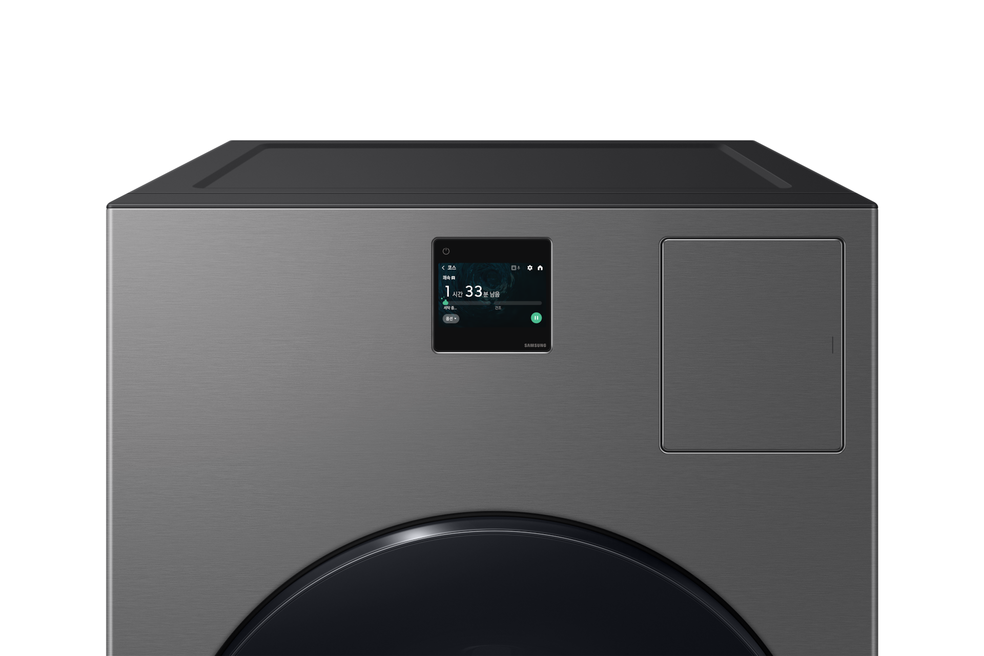 Bespoke AI 콤보 25/15kg (109.2mm LCD) 화이트 상단 확대