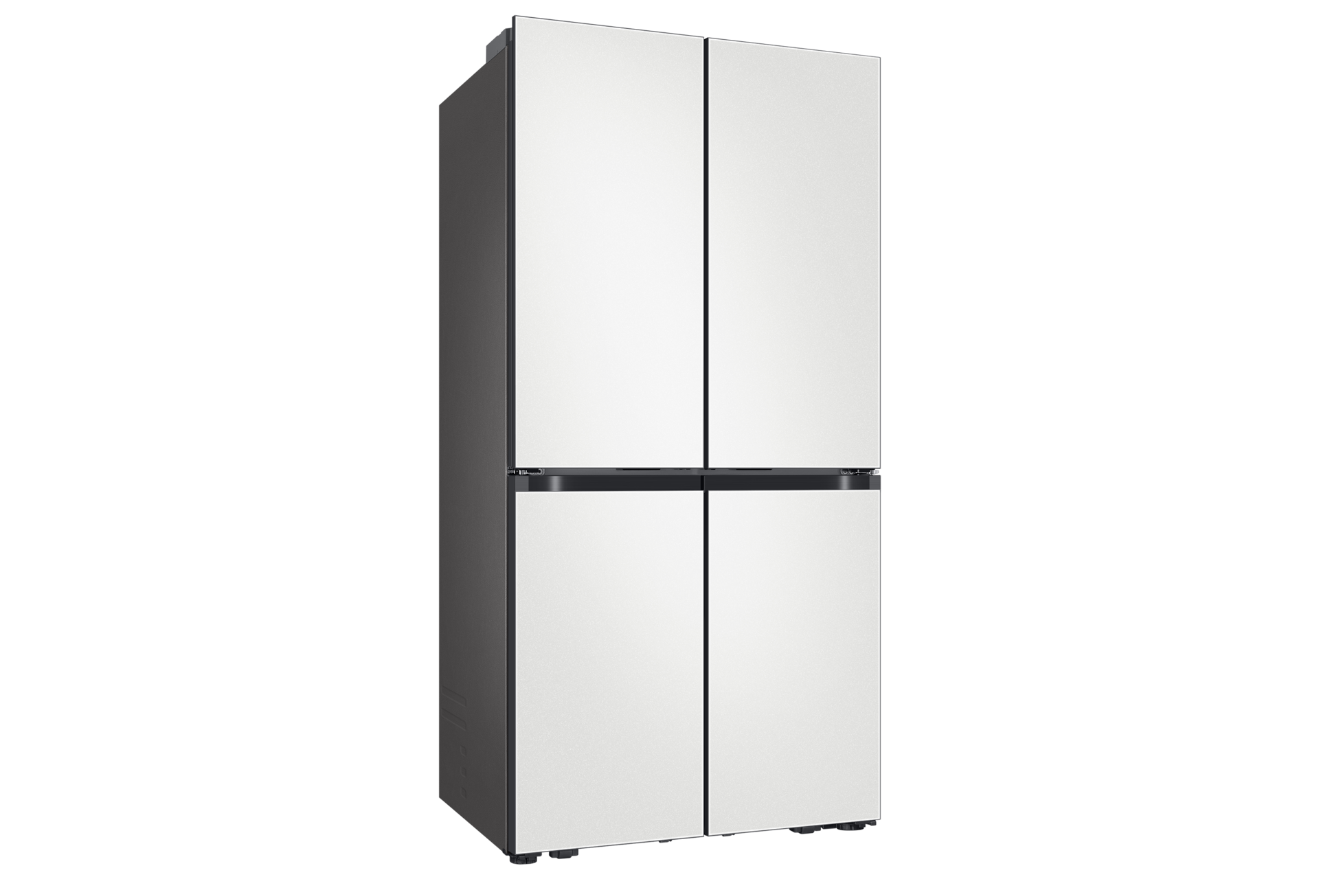 Bespoke AI 냉장고 4도어 키친핏 Max 636L 코타 화이트 좌측면