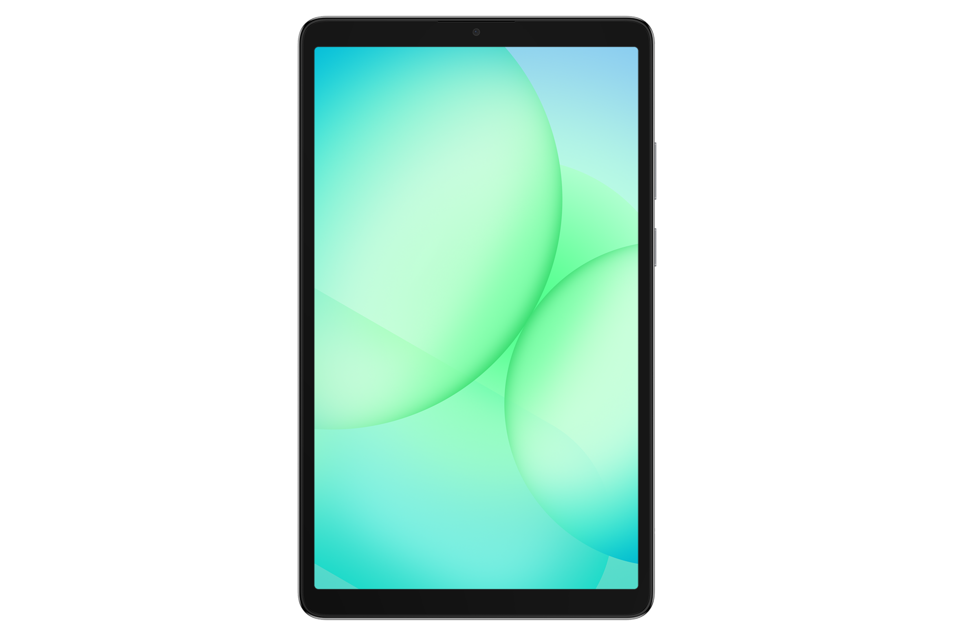 갤럭시 탭 A11 (LTE) 그레이 디스플레이가 보이는 정면