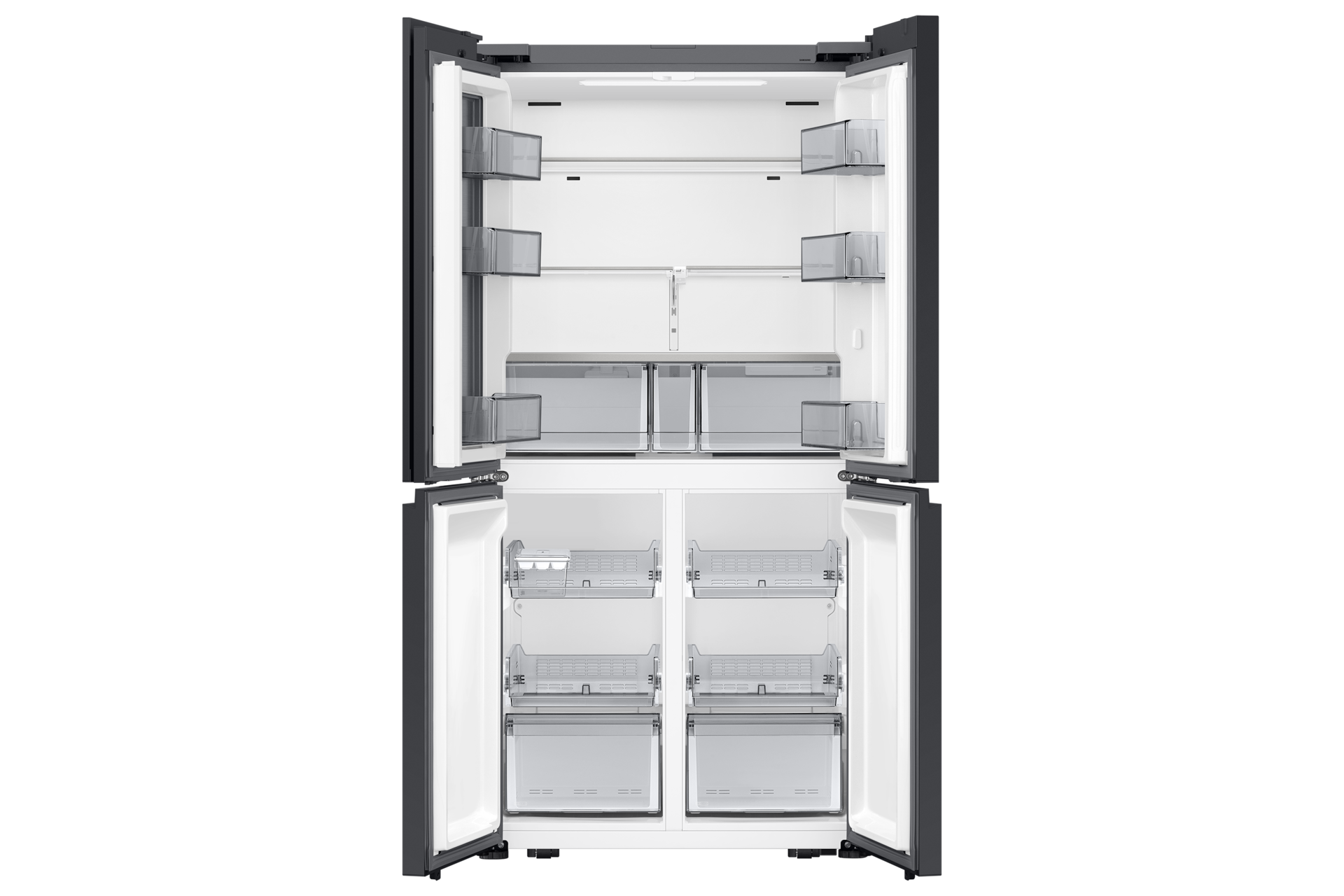 Bespoke AI 냉장고 4도어 키친핏 Max 636L 코타 화이트 내상컷